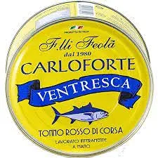 Ventresca di Tonno F.lli Feola da 160g: Un'Eccellenza di Carloforte
