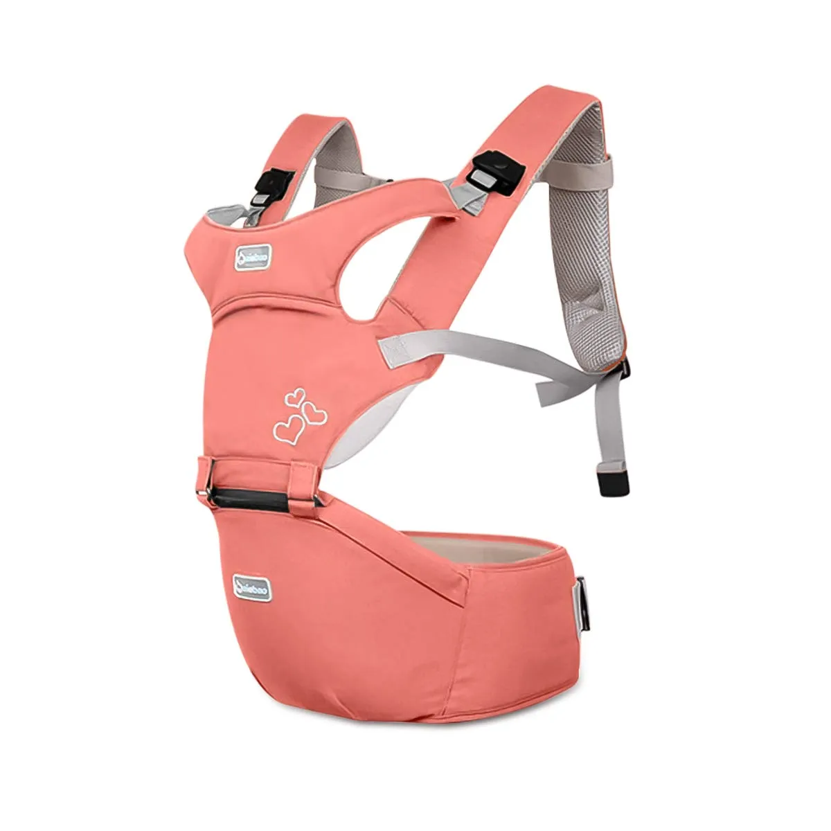 SONARIN Marsupio Ergonomico Neonati con Sedile - Rosa