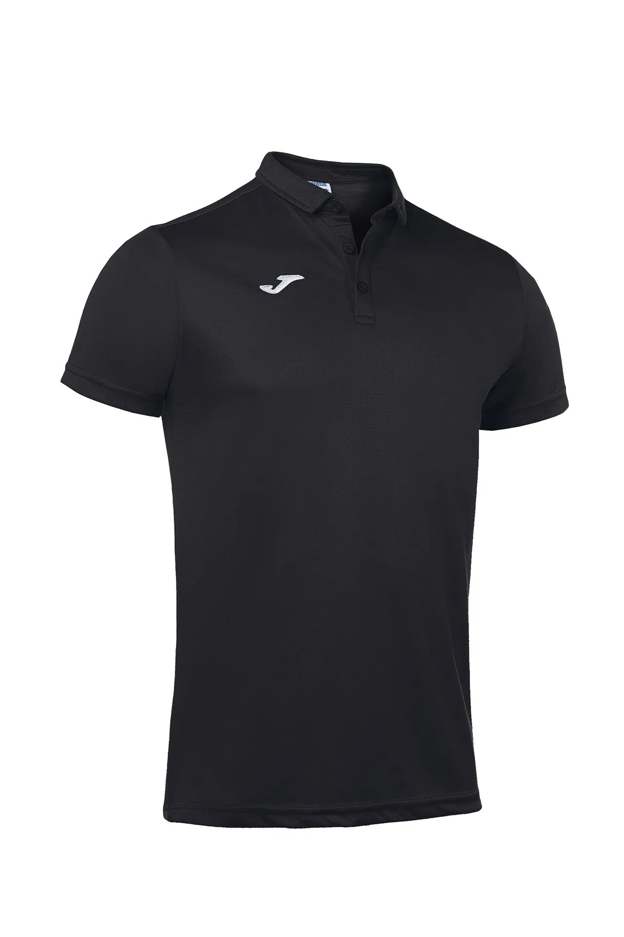 Joma Hobby - Polo Uomo Manica Corta Nera