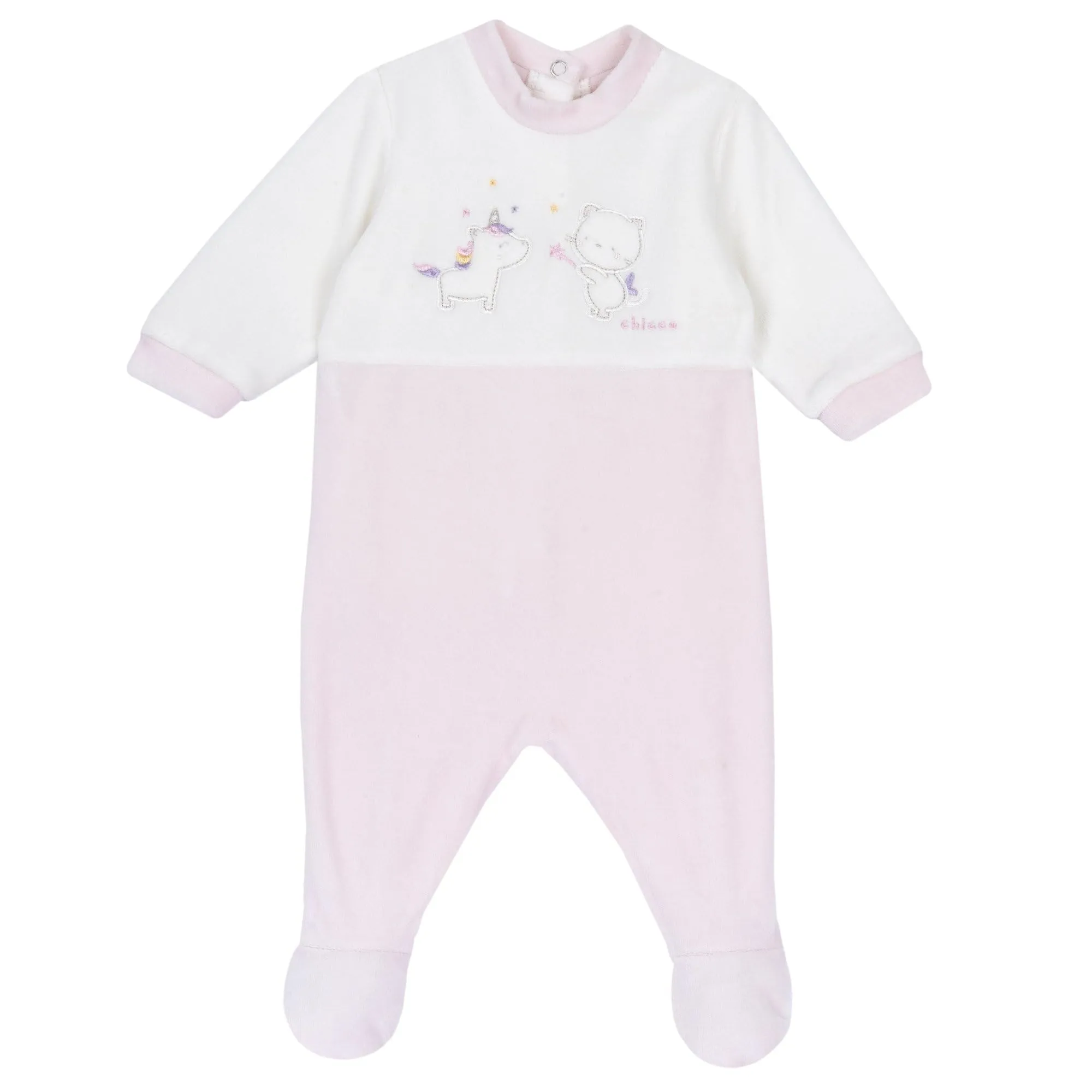 Chicco Tutina Neonato/a in Ciniglia - Gattino e Unicorno