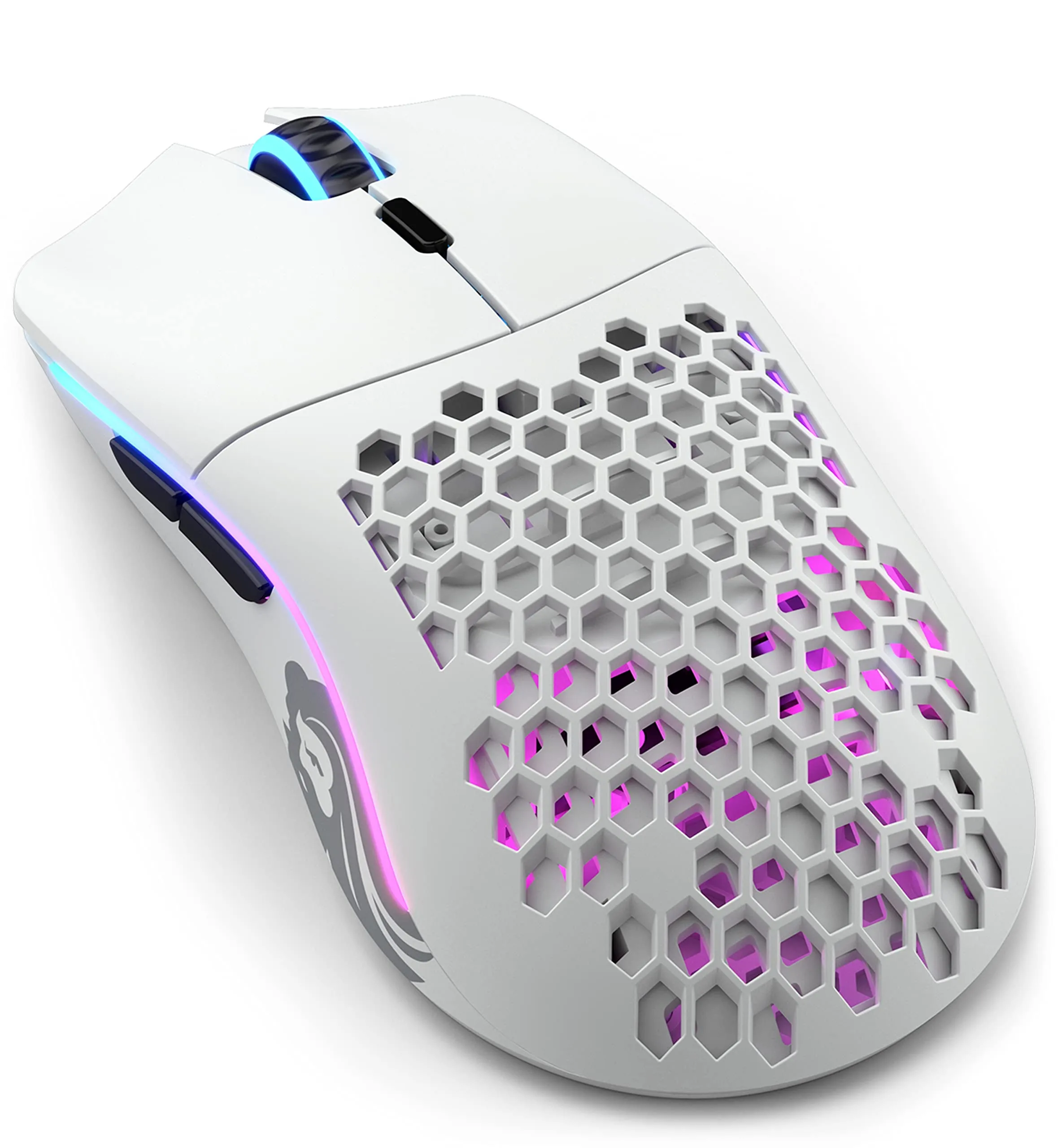 Glorious Model O Wireless Mouse Gaming Bianco Opaco