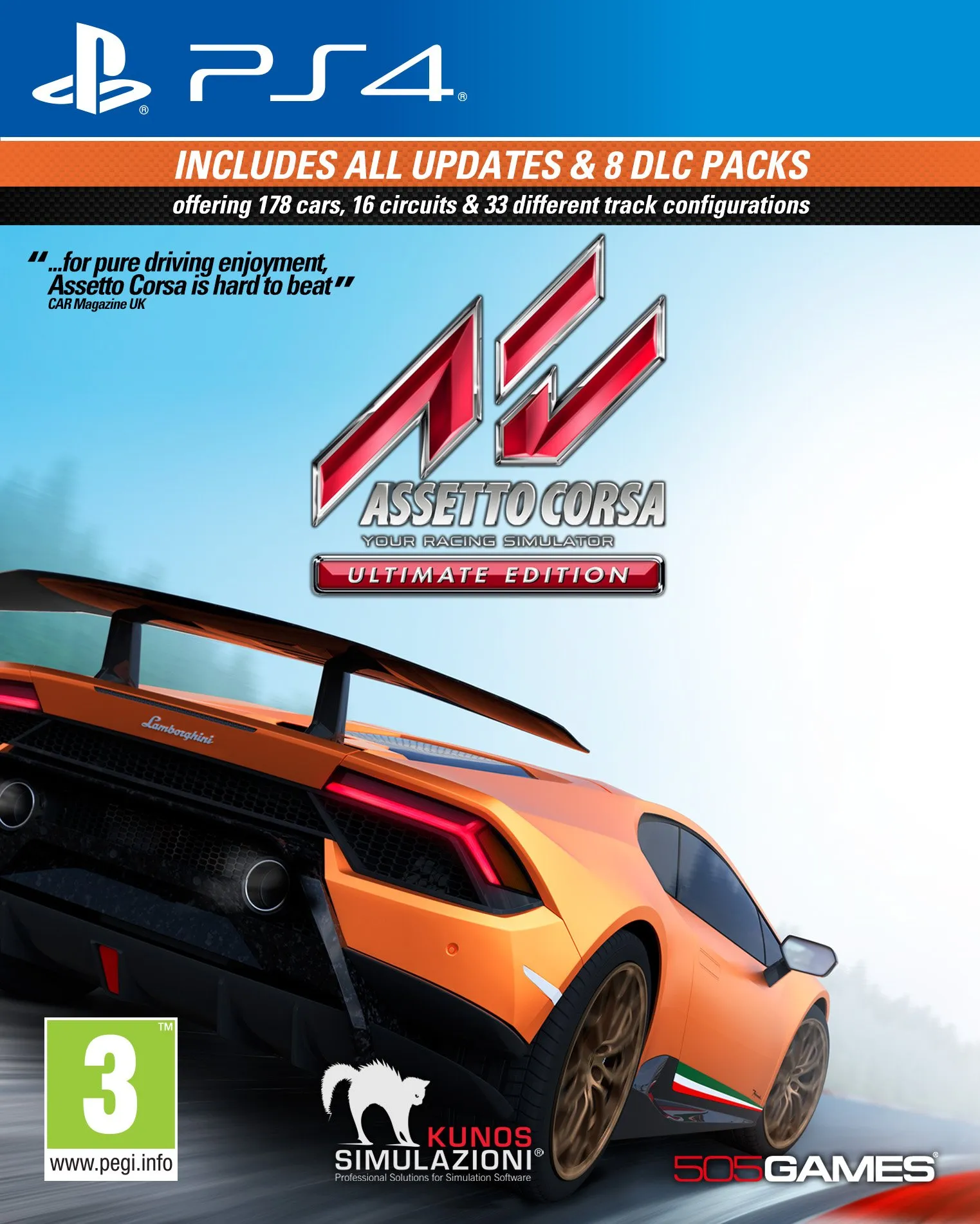 Assetto Corsa - Ultimate Edition PS4