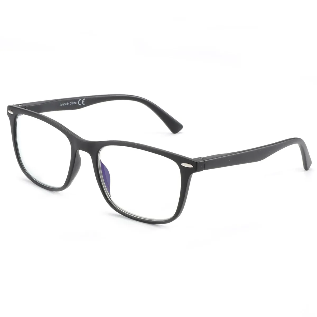 ZENOTTIC Occhiali Anti Luce Blu, Occhiali da Lettura, Lenti Quadrate, Uomo/Donna