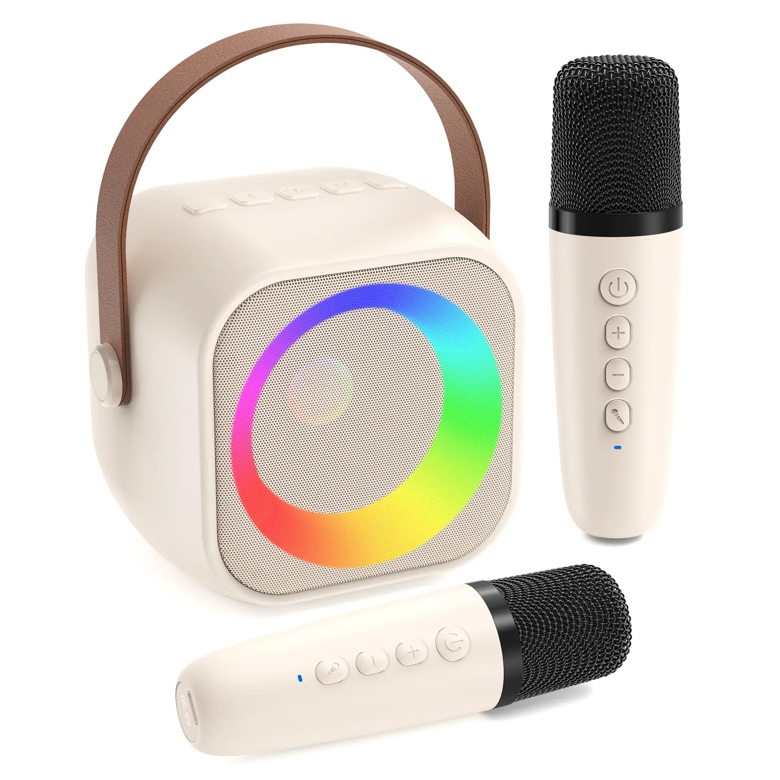 Jeefu Karaoke per Bambini con Microfoni