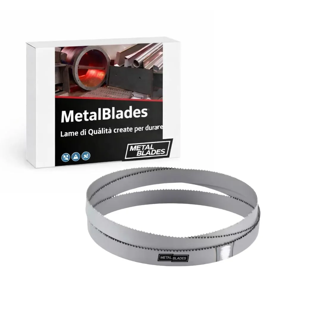 Lama per sega a nastro bimetallica MetalBlades per Parkside PMB 1100, 1140 mm, passo 14/18 TPI