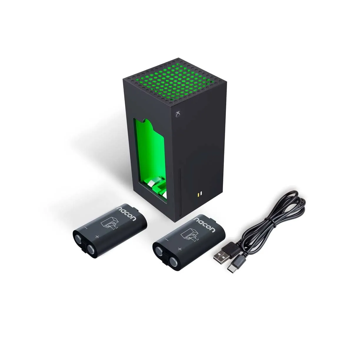 Nacon Double External Battery Charger per Controller Xbox