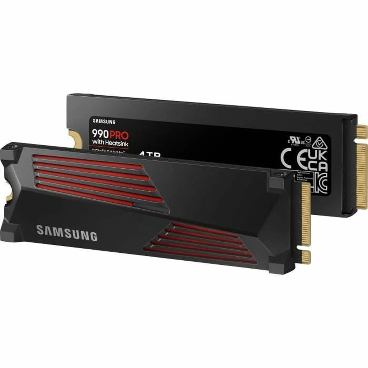 Samsung 990 PRO SSD 4TB con Dissipatore di Calore