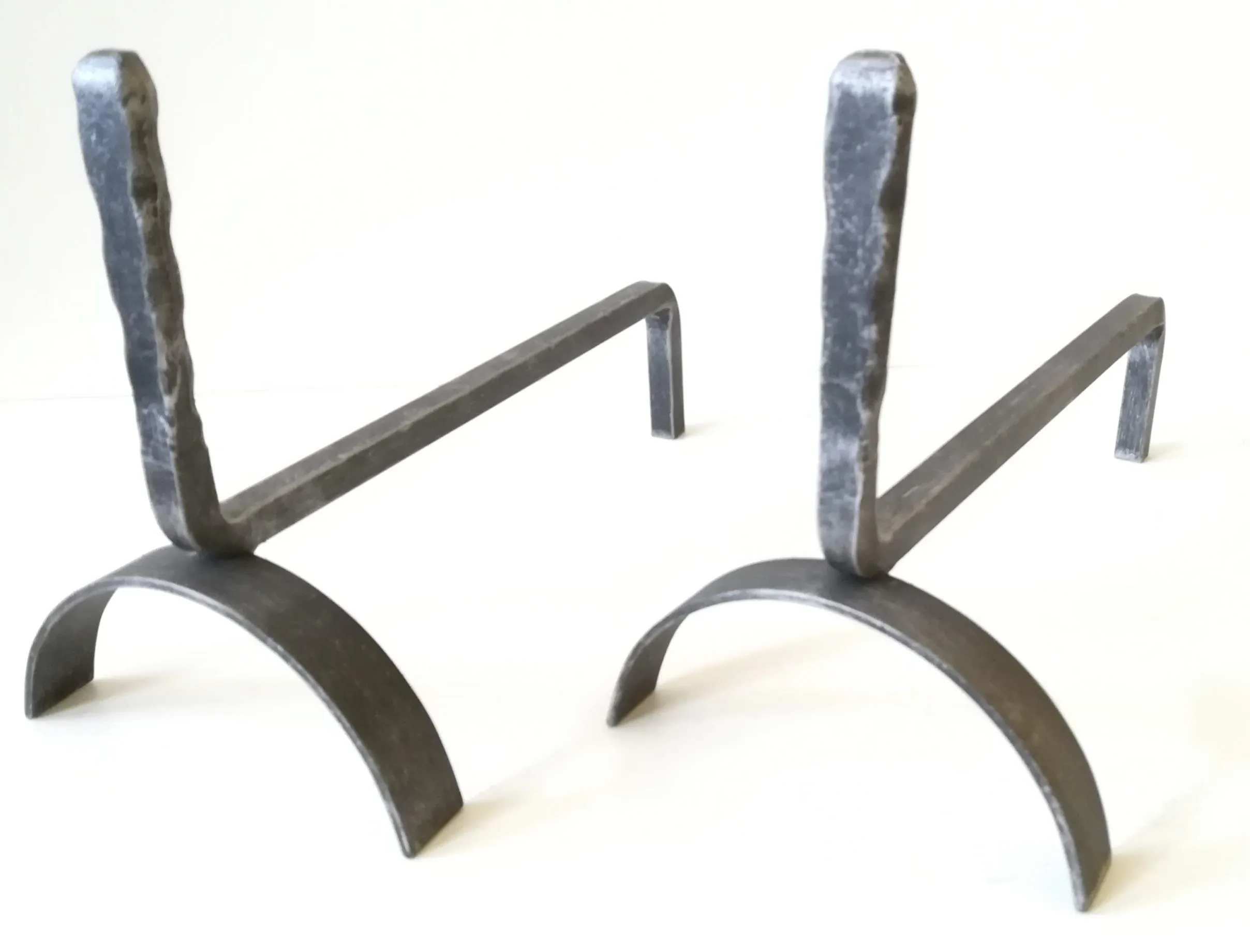 Brucialegna in ferro battuto per camino - Art. 6461