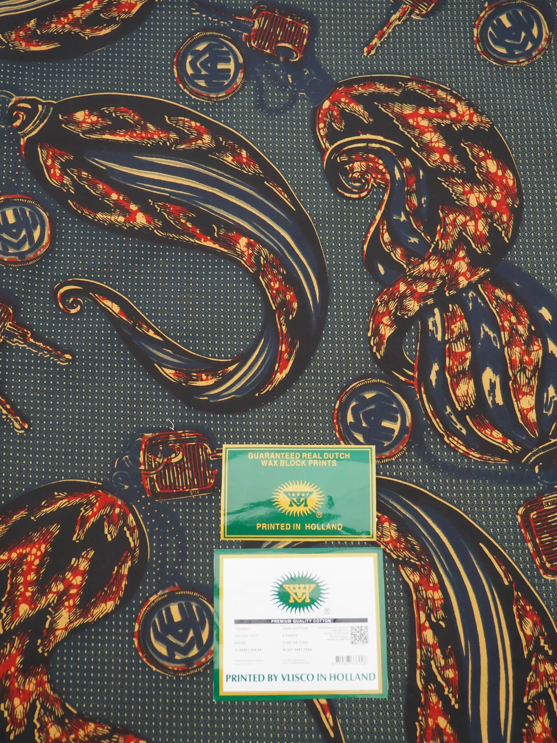 Fascia per capelli BANDANASARTE con ferretto modellabile - 100% cotone pregiato WAX