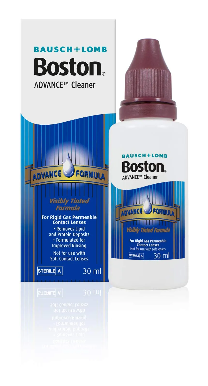 Boston Advance Detergente - Soluzione per Lenti a Contatto Rigide e Gas Permeabili - 30ml