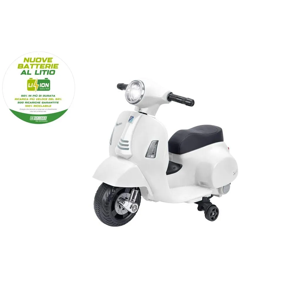 Vespa GTS 8V Bianca E-Spidko Globo Giocattoli
