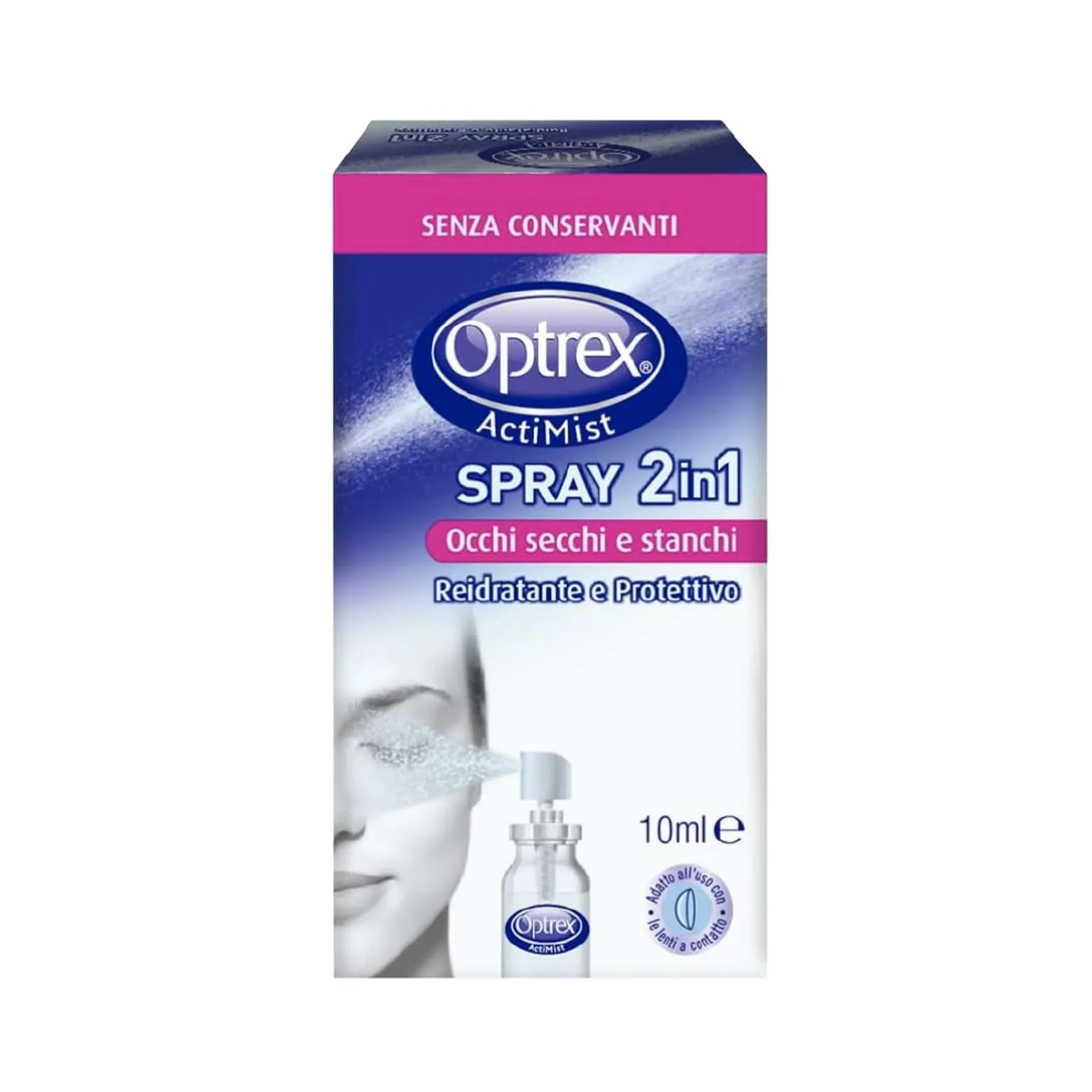 Optrex ActiMist 2in1 Spray Oculare Occhi Secchi e Irritati