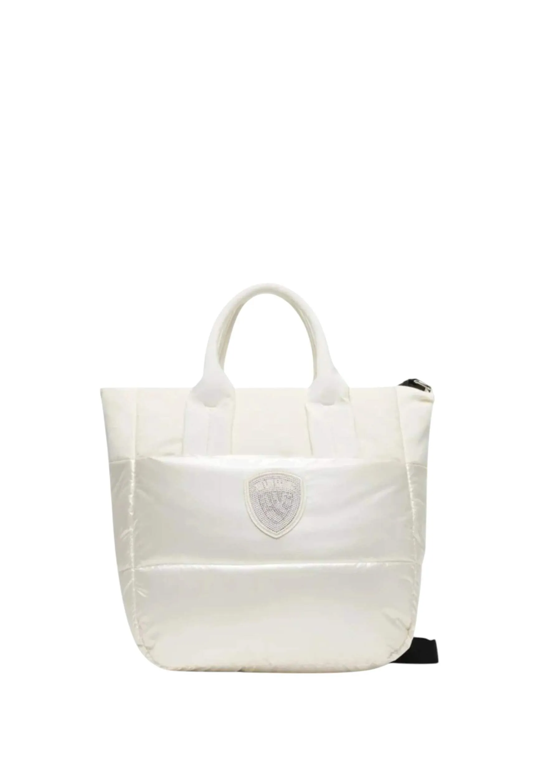 Blauer Tote Bag Quartz S White