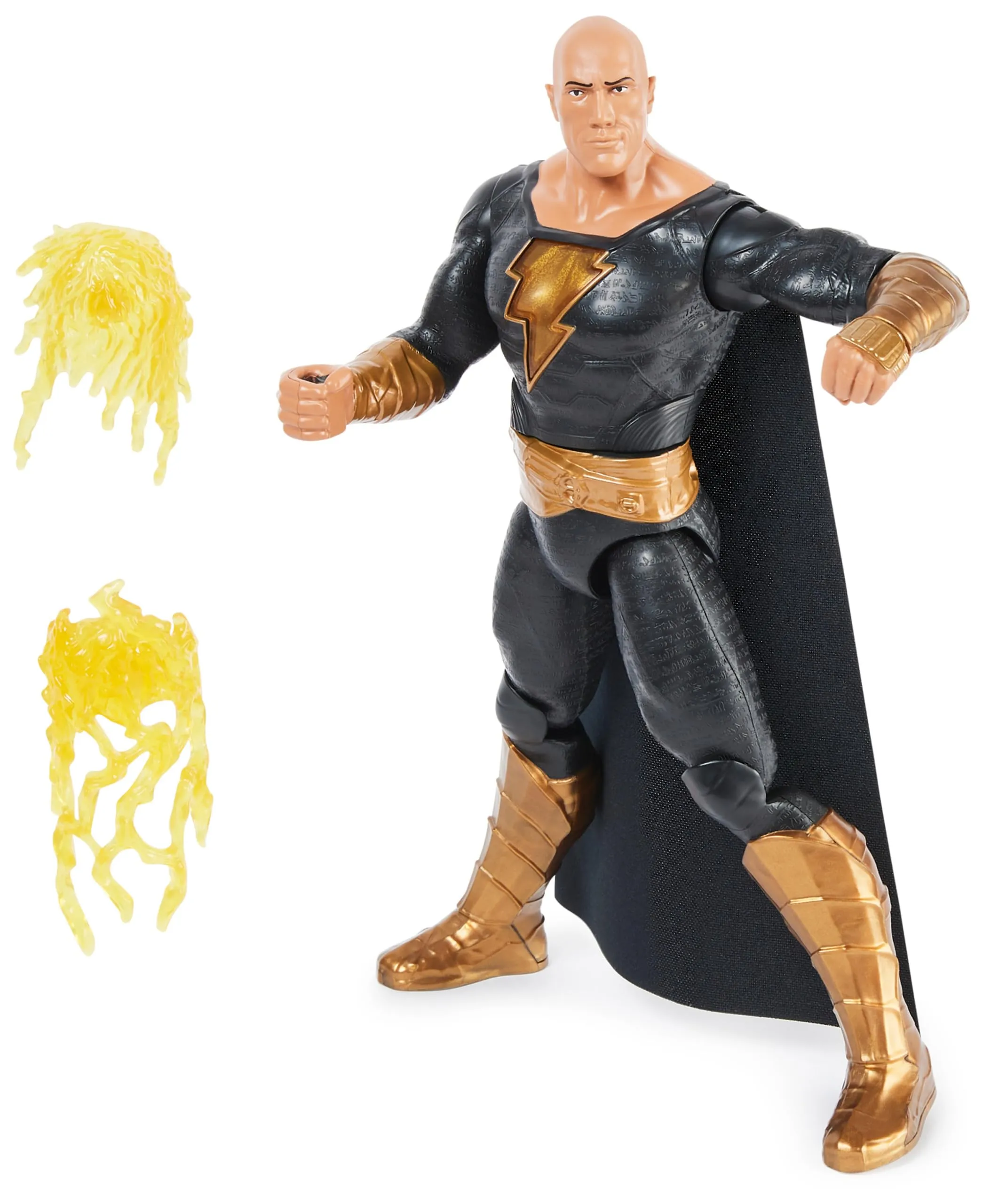 DC Comics Black Adam Personaggio Deluxe 30 cm con Luci e Suoni