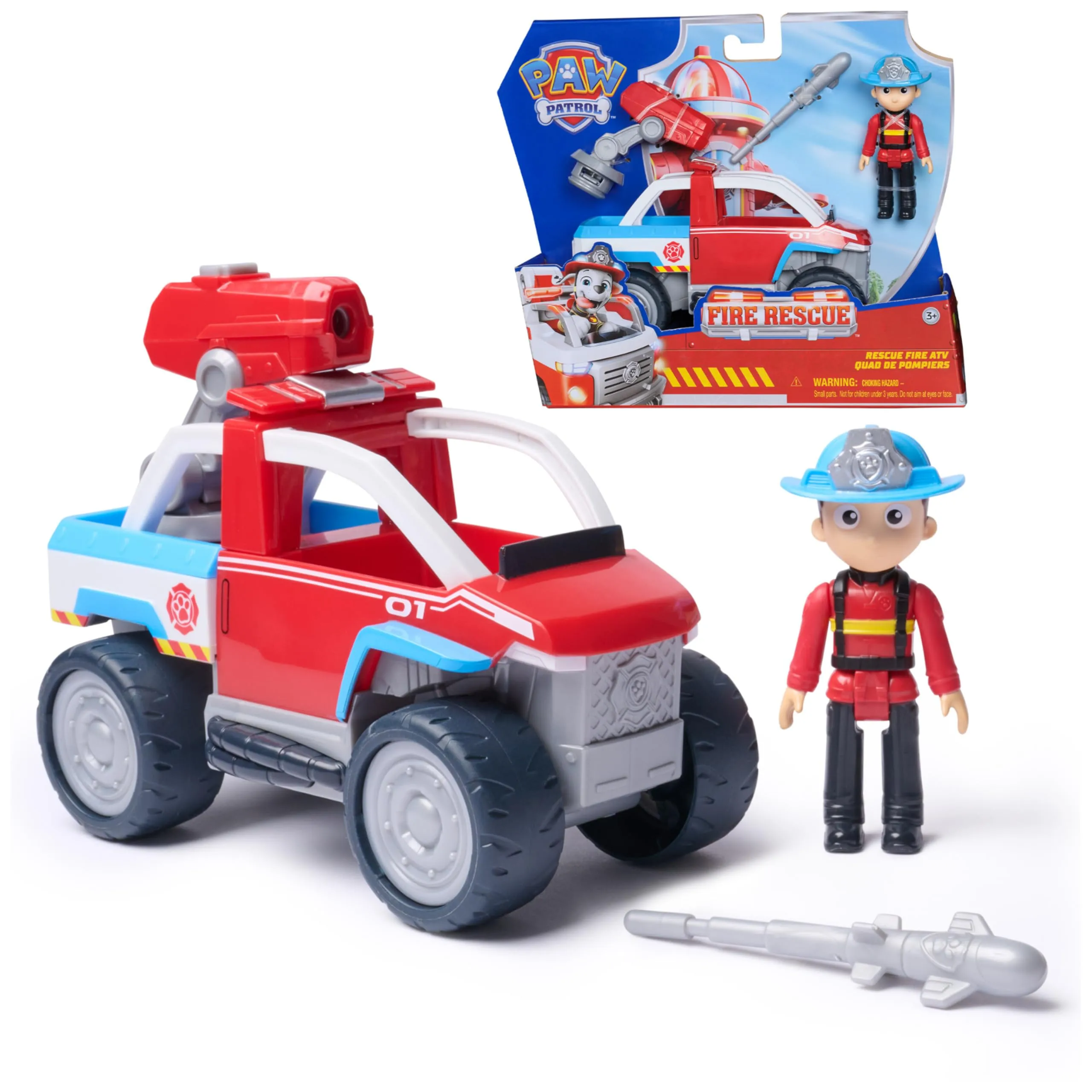 PAW Patrol Fire Rescue - Veicolo a Tema Ryder