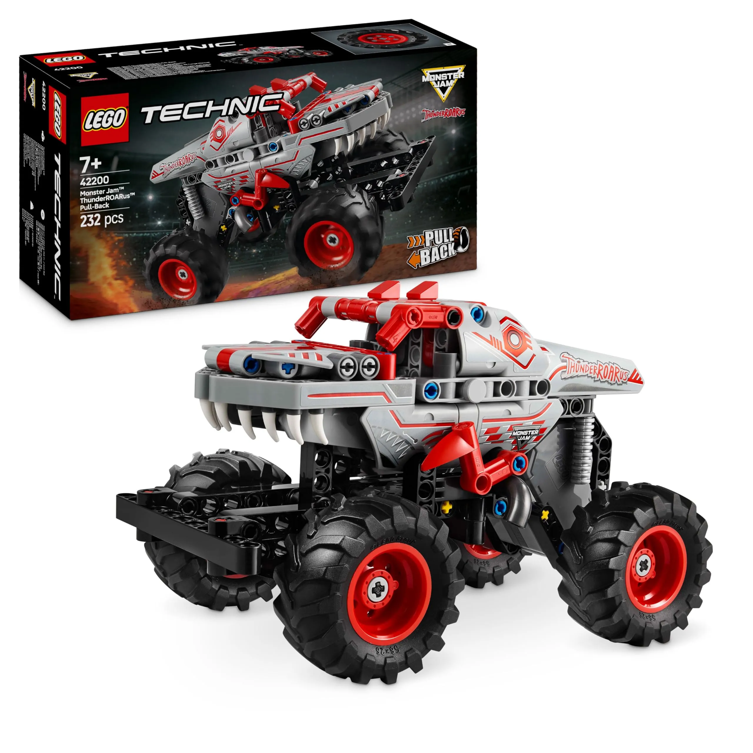 LEGO Technic Pull-Back ThunderROARus Monster Truck da Costruire