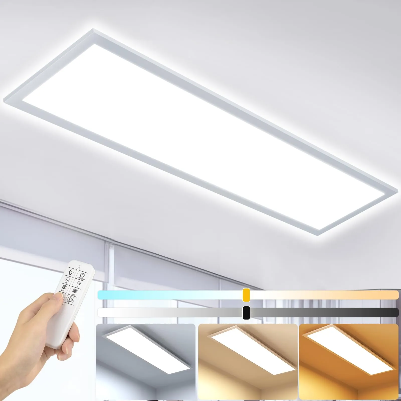 OTREN Plafoniera LED Dimmerabile 120x30cm 40W