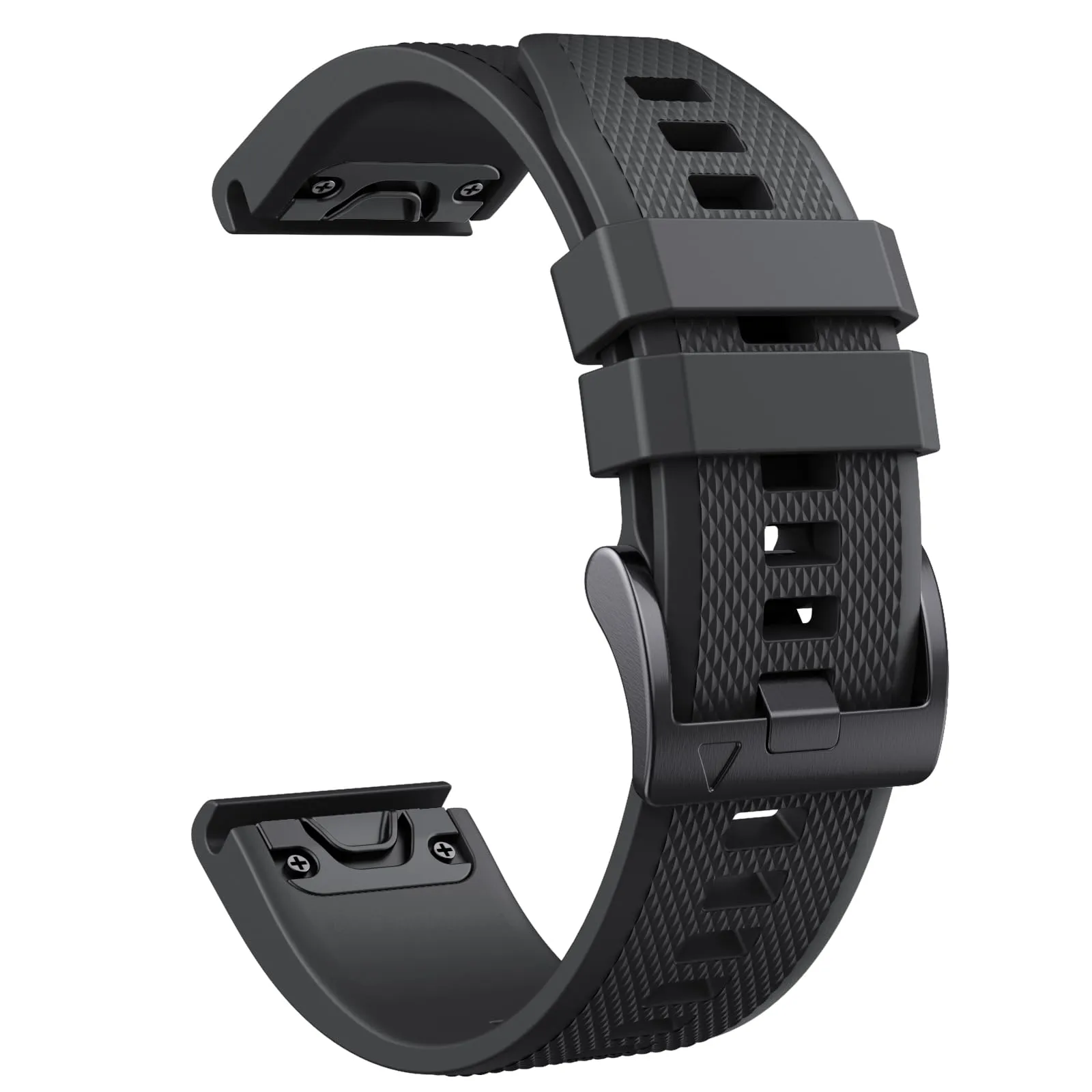 Cinturino di Ricambio per Garmin Fenix, Forerunner, Instinct, Epix e Approach - 22mm, Nero