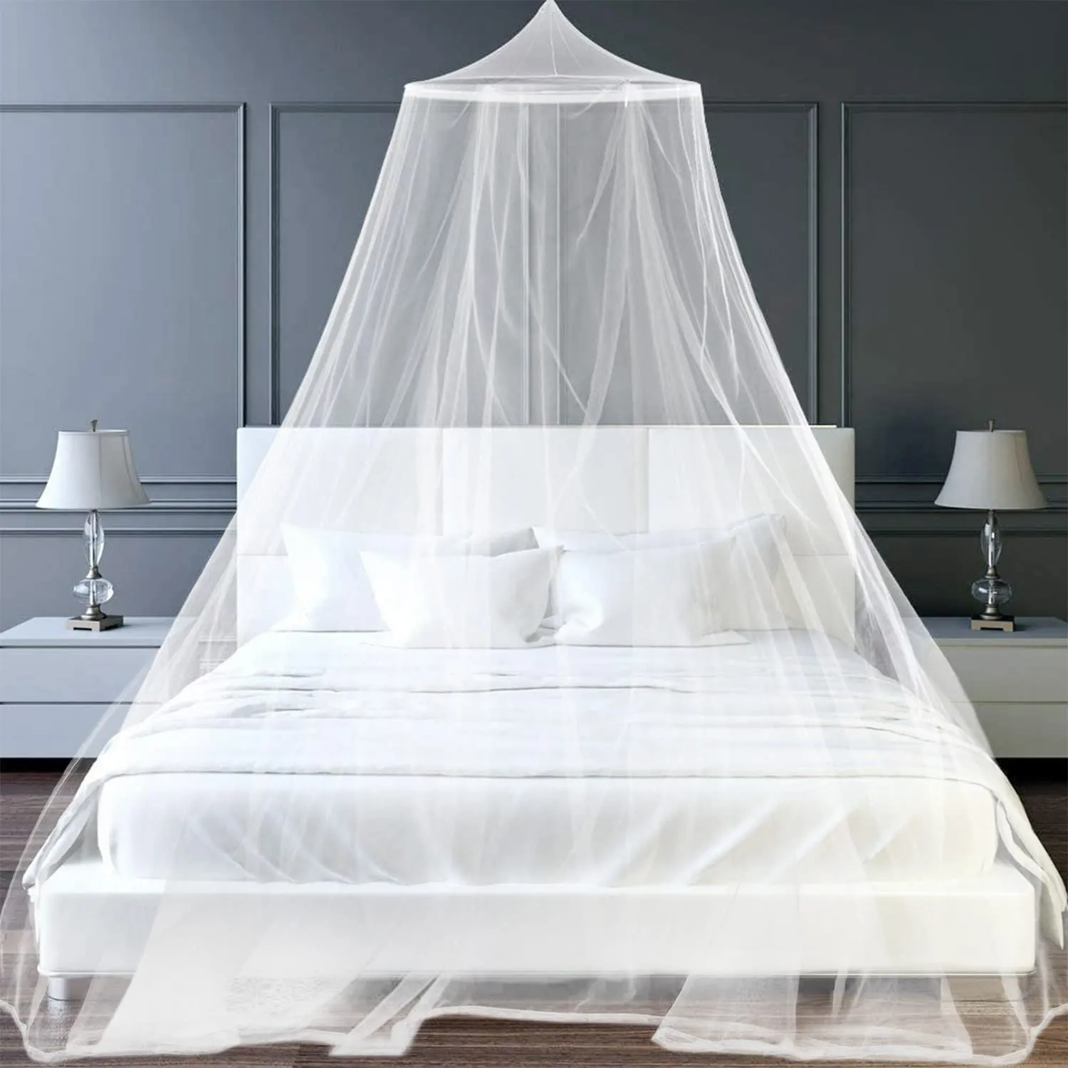 Zanzariera Letto a Baldacchino Universale - Protezione Totale e Stile Elegante