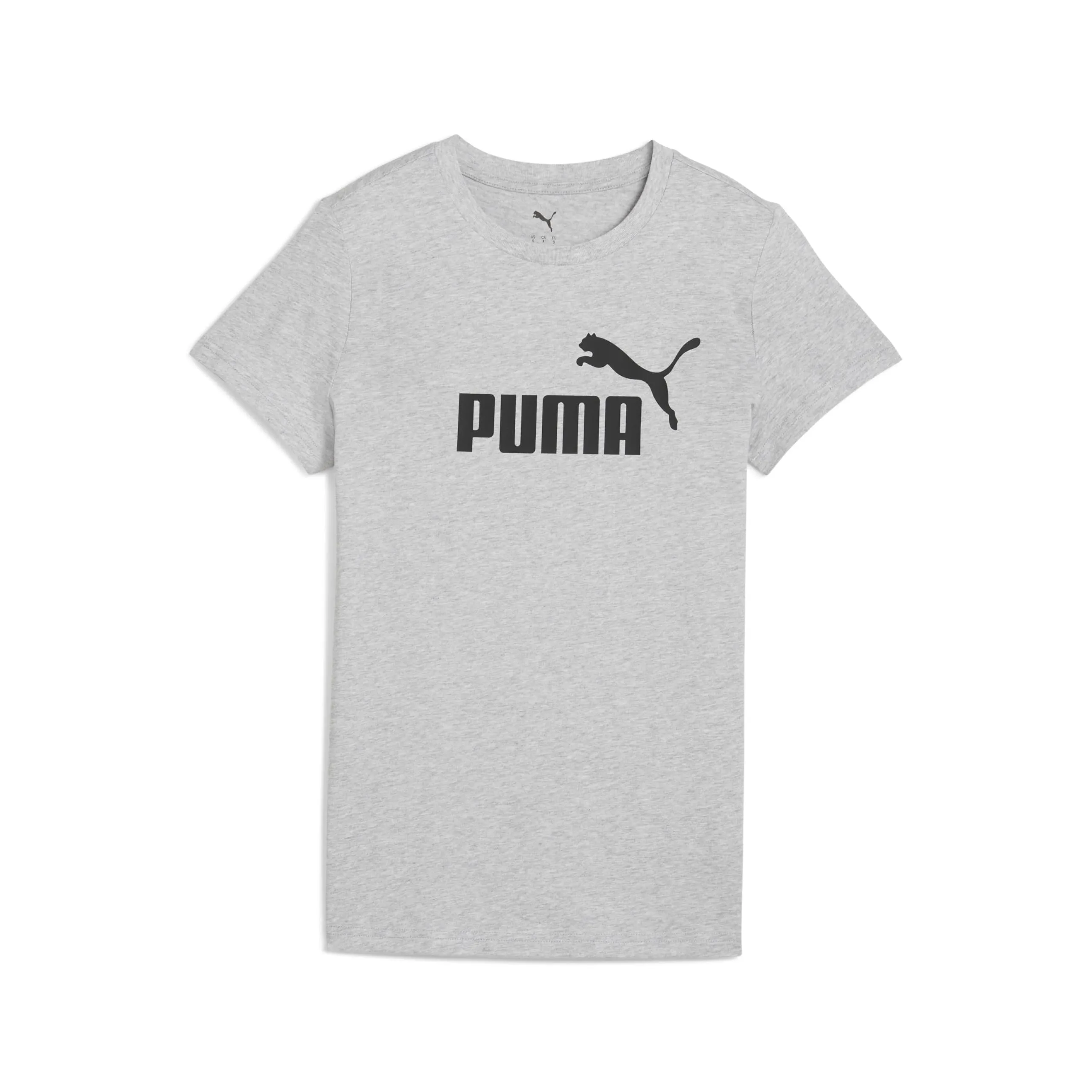 PUMA Ess No. 1 Logo Tee, Maglietta Unisex - Adulto, Light Gray Heather, XXL