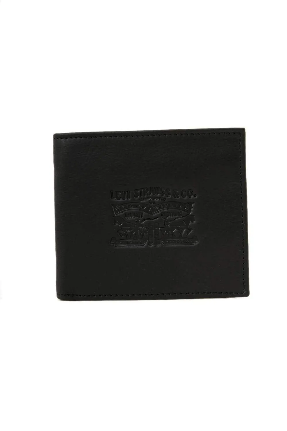 Levi's Vintage Two Horse Bifold Portafoglio Uomo Nero