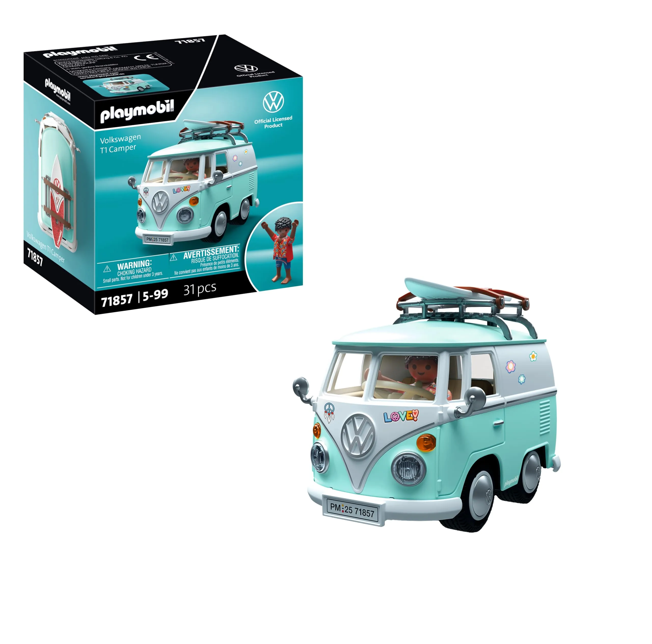 PLAYMOBIL Volkswagen T1 Camper: Avventura su Ruote per Grandi e Piccini