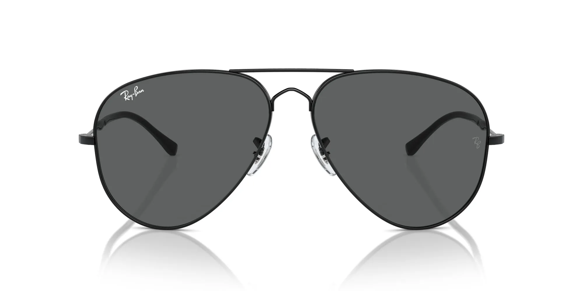 Ray-Ban RB3825 Old Aviator - Occhiali da Sole Nero/Grigio Scuro