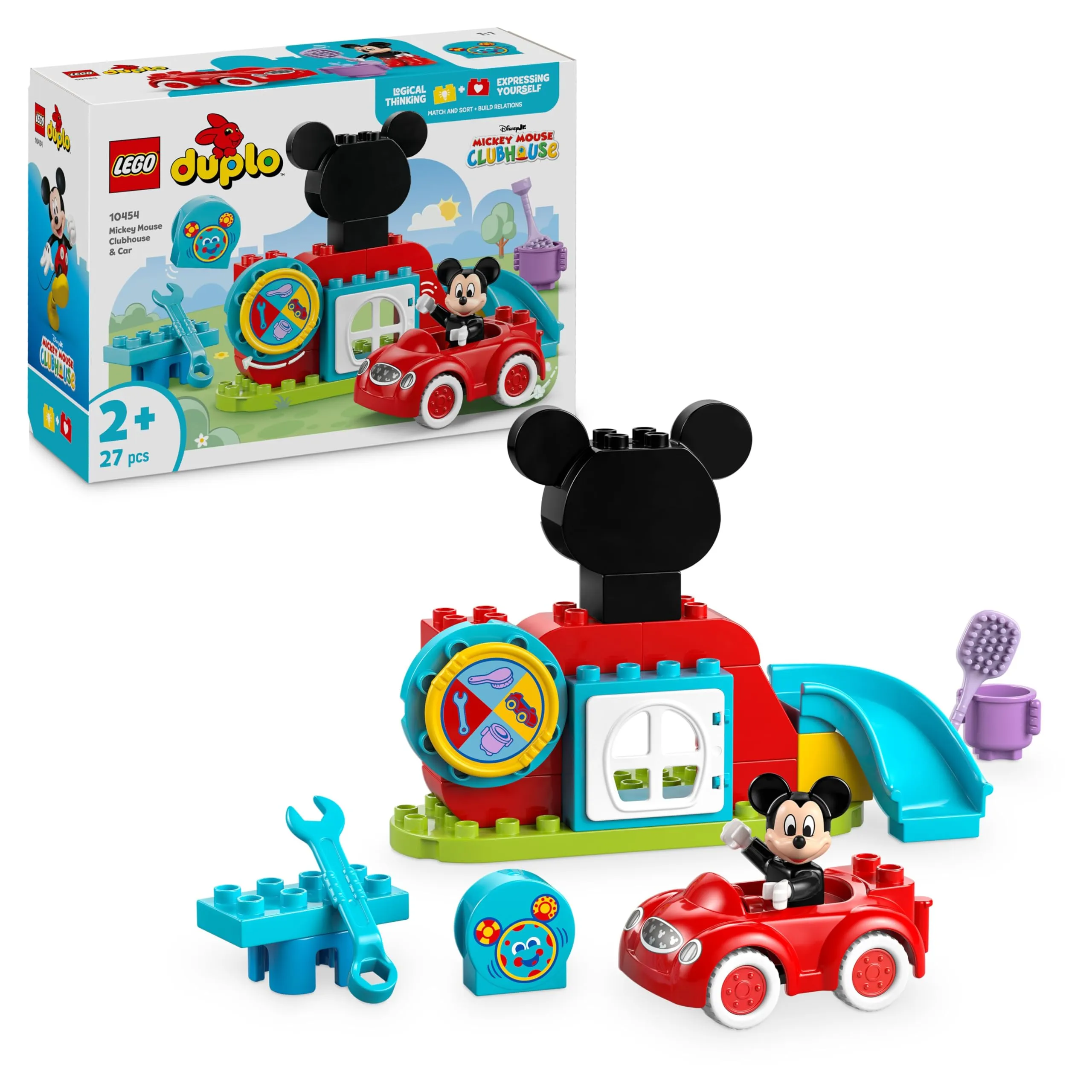 LEGO DUPLO Disney La Casa e l’Auto di Topolino 10454