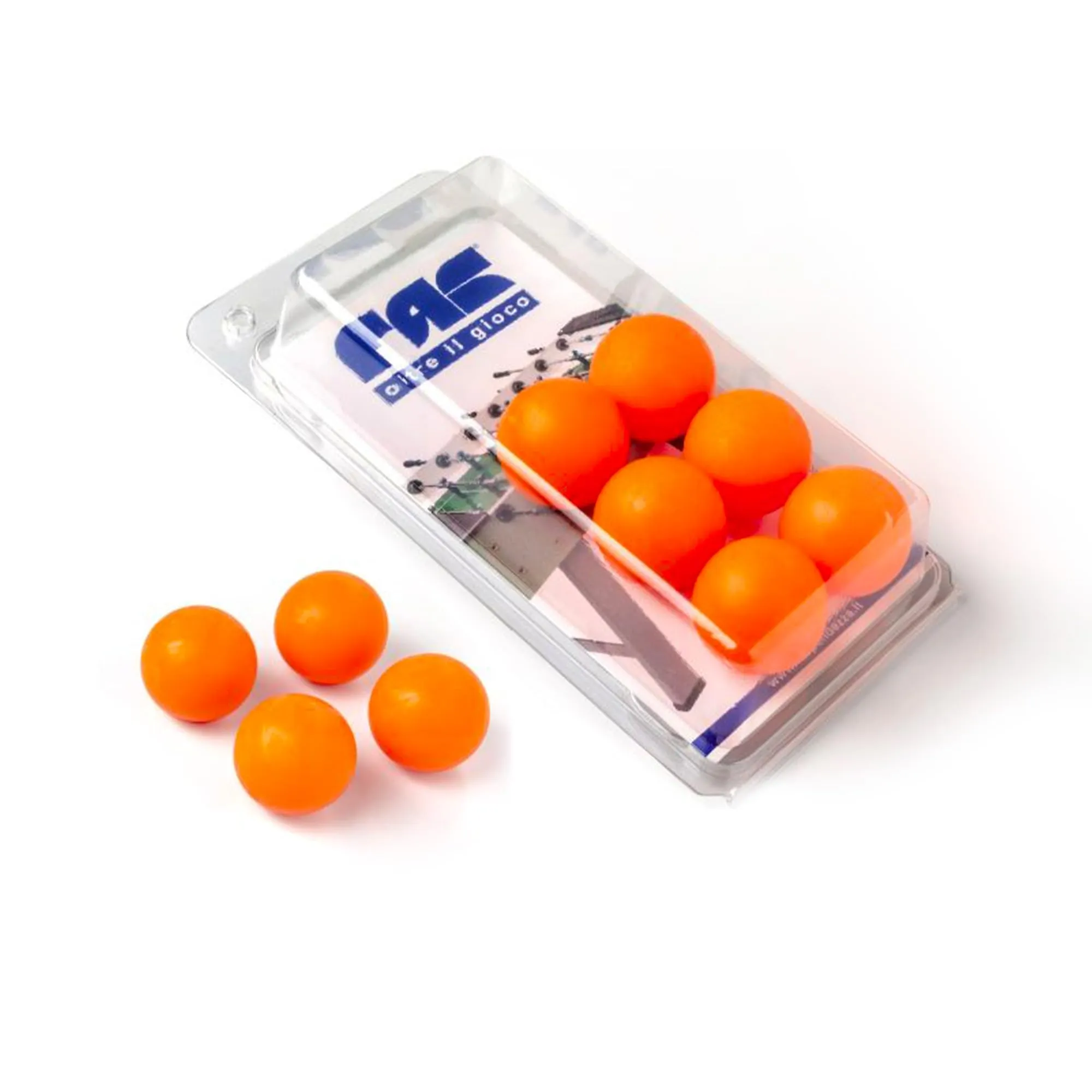 FAS PENDEZZA Blister 10 Palline Calcio Balilla Arancioni