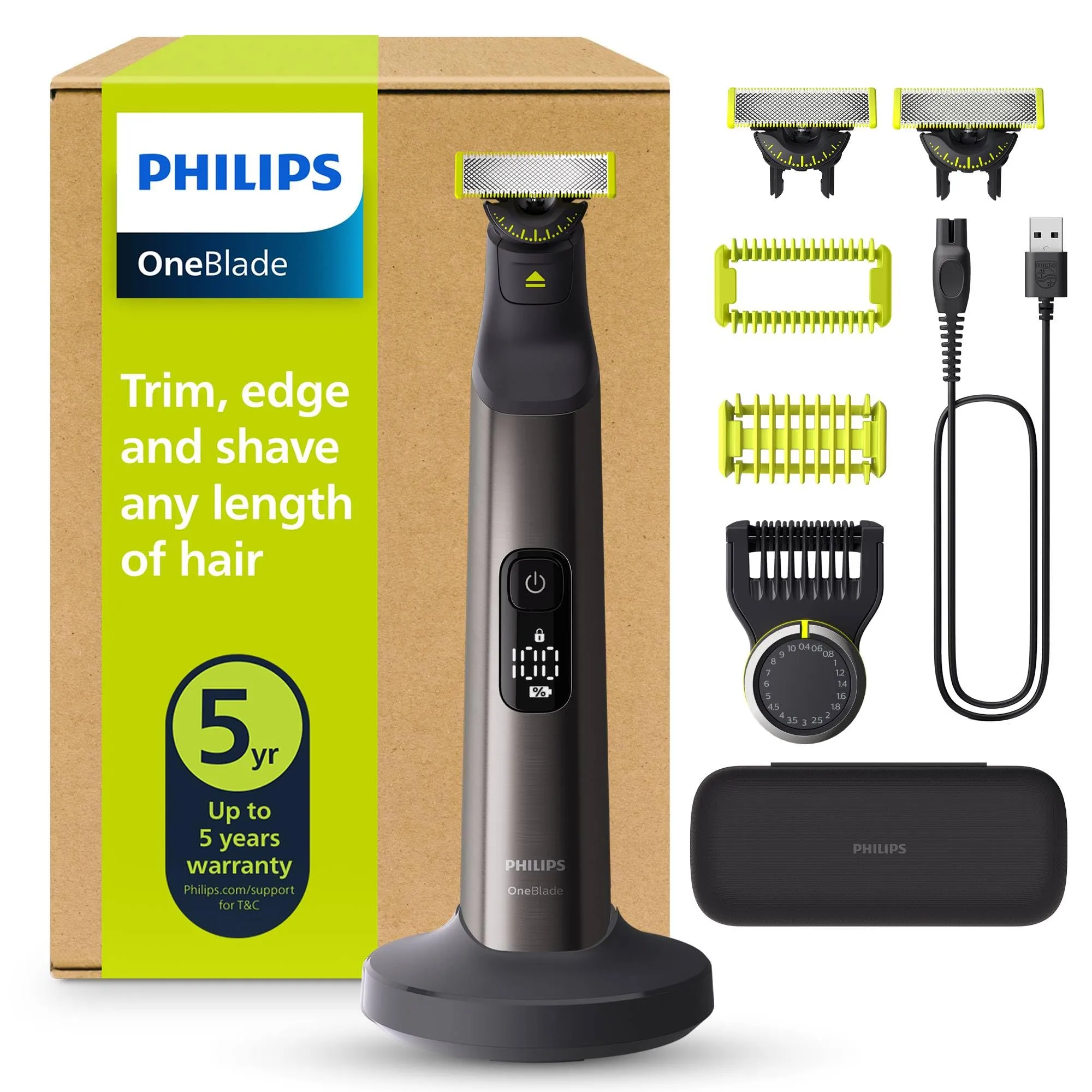 Philips OneBlade Pro 360 QP6652/35 Viso + Corpo