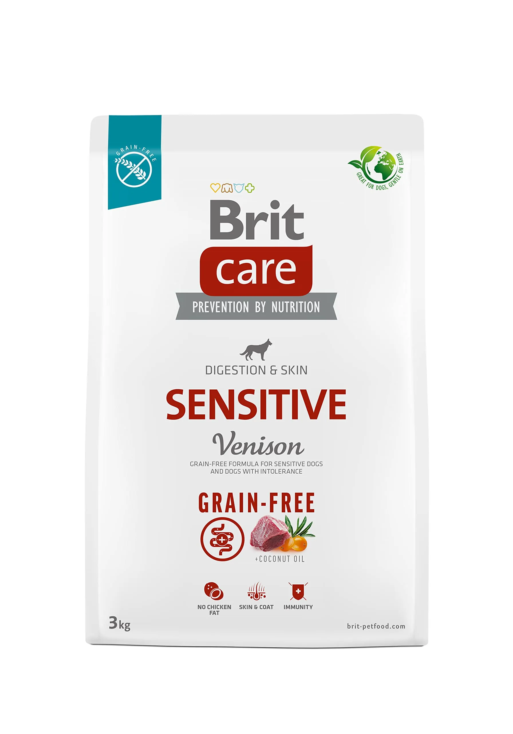 Brit Care Grain-Free Sensitive Venison per Cani - 3 kg