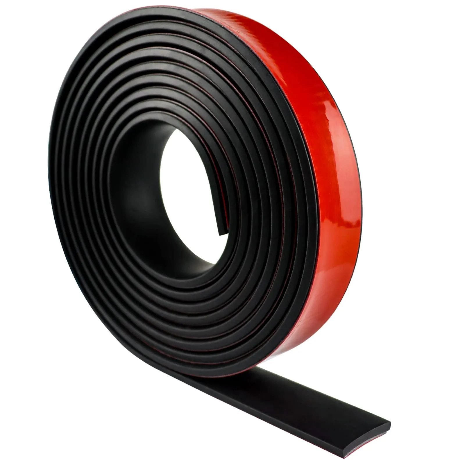 Rotolo di Gomma Adesiva Neoprene Antiscivolo Isolamento Acustico 25mm x 5mm x 3m