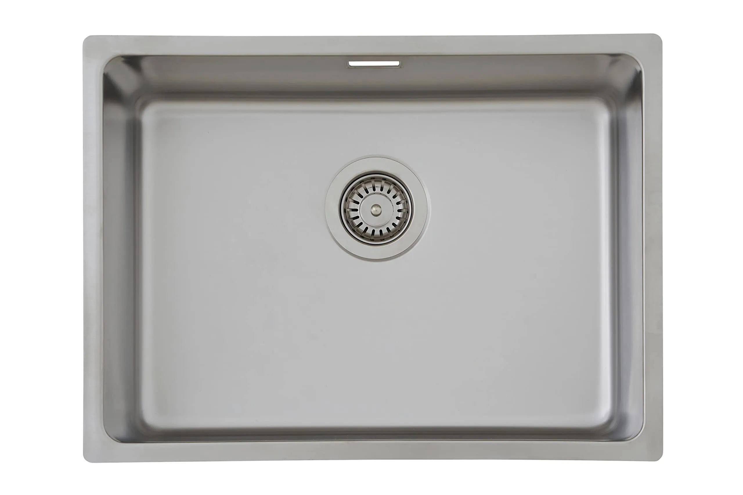 Respekta Detroit Lavello in Acciaio Inox da Incasso 59x43,5 cm per Basi da 60 cm