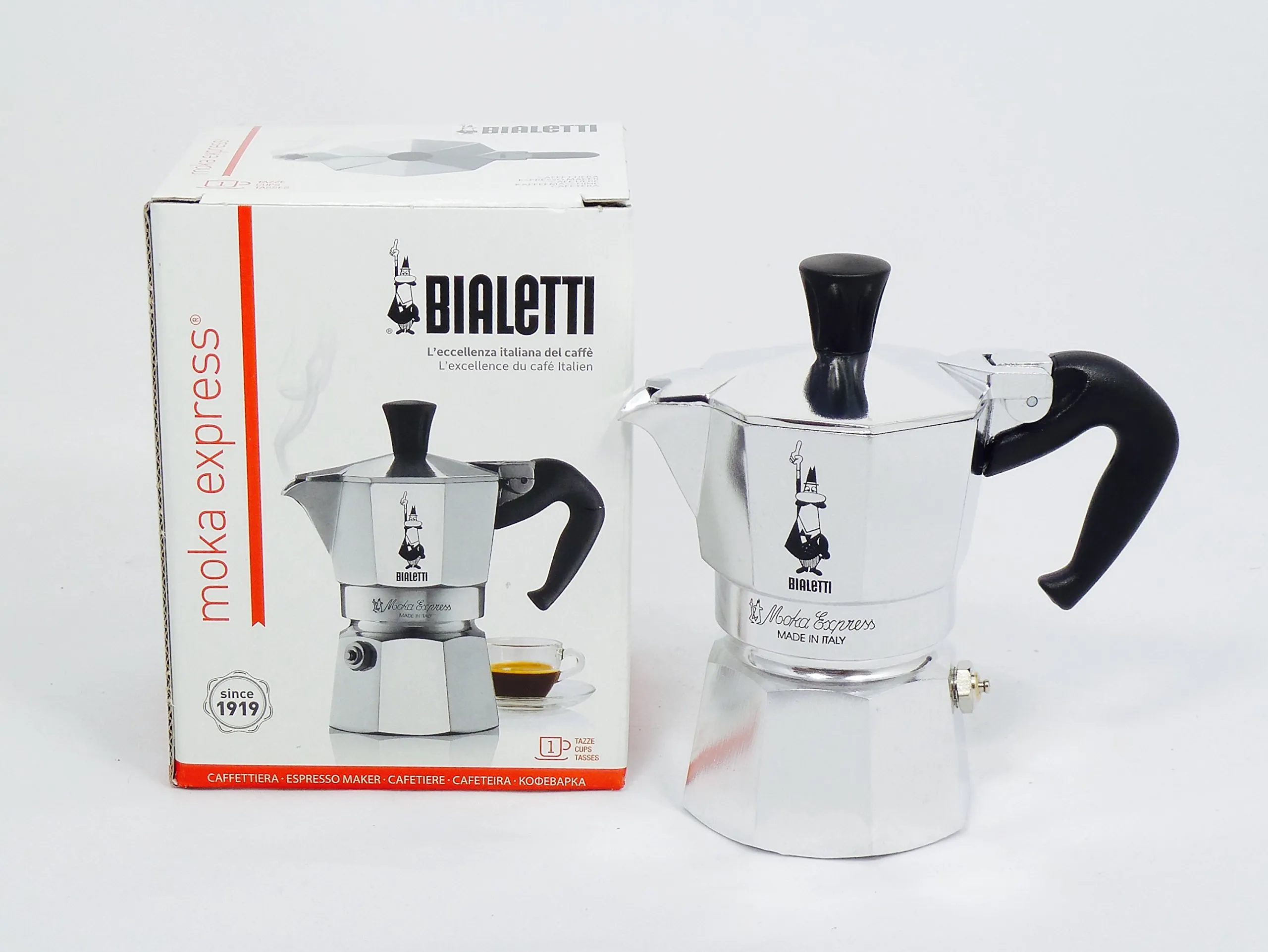 Bialetti Moka Express - Caffettiera 1 Tazza