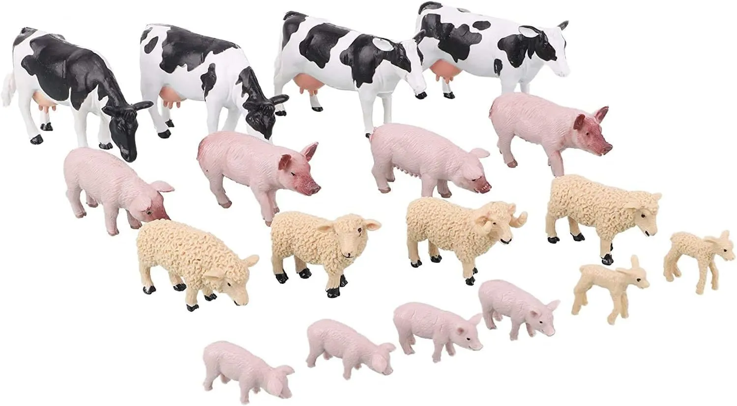 Toyland® Set di Animali da Cortile in Scala 1:32 - The Farm Collection