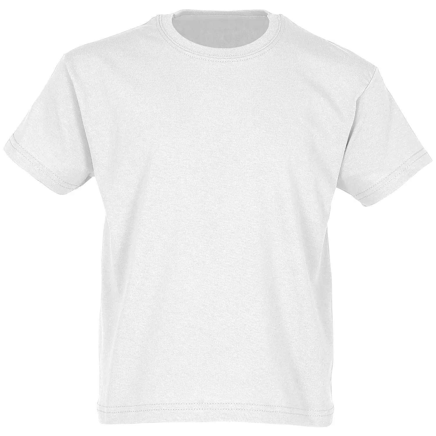 Fruit of the Loom Maglietta da Ragazzo Bianca - 9 Anni