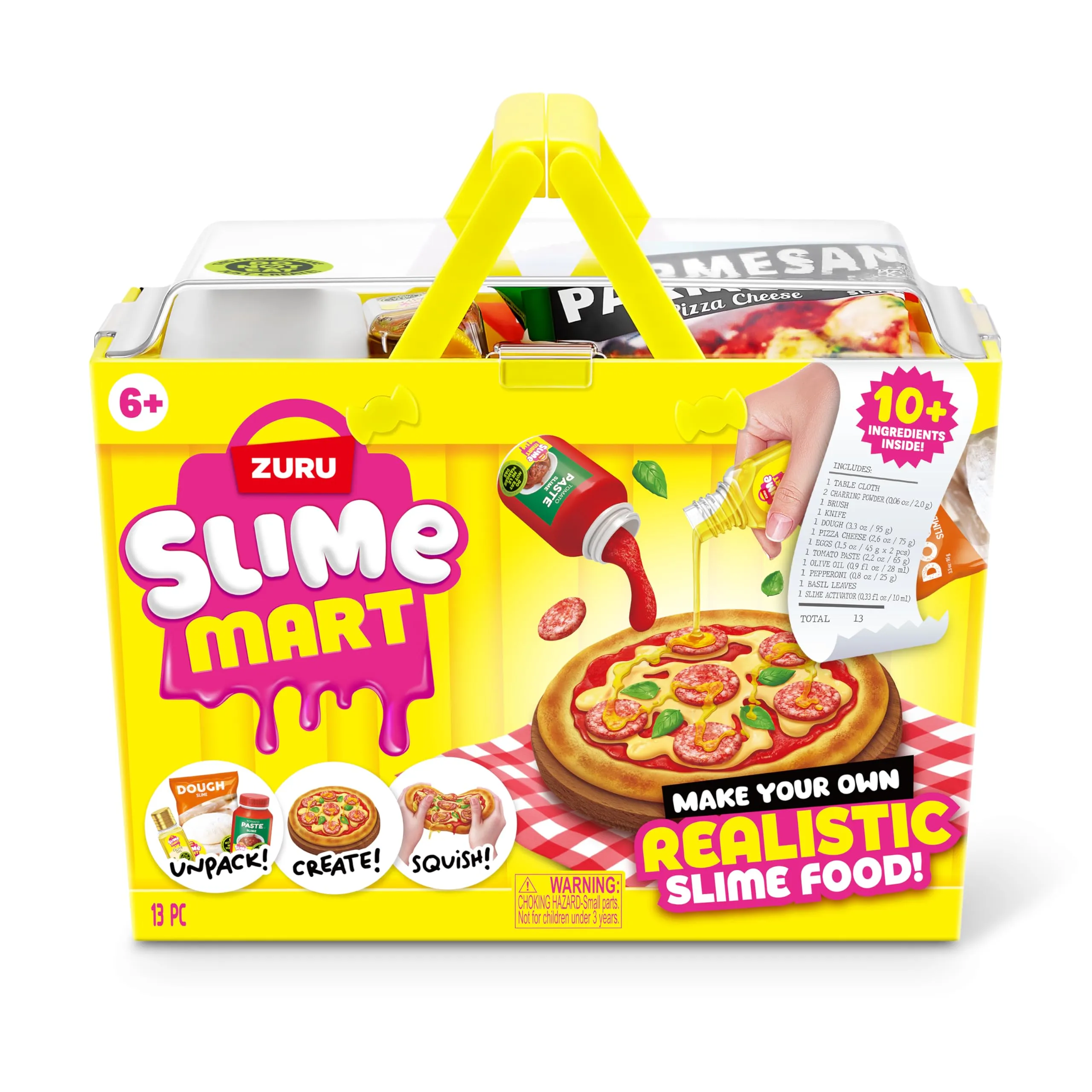 ZURU Slime Mart Cesto Piccolo - Kit per Creare Slime Ultra-Realistico