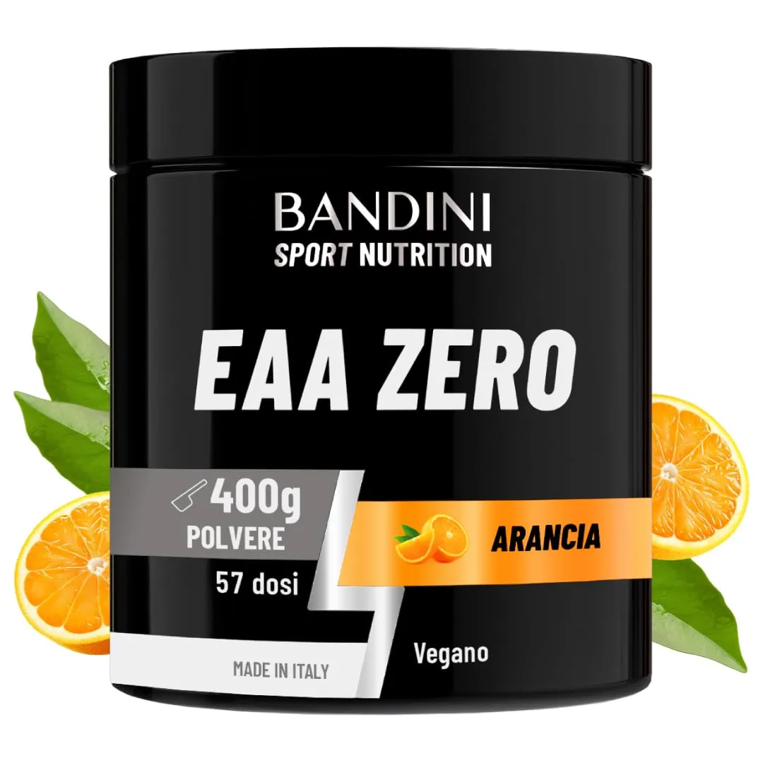 Bandini® EAA Essential AMINO - Integratore di Amminoacidi Essenziali Gusto Arancia