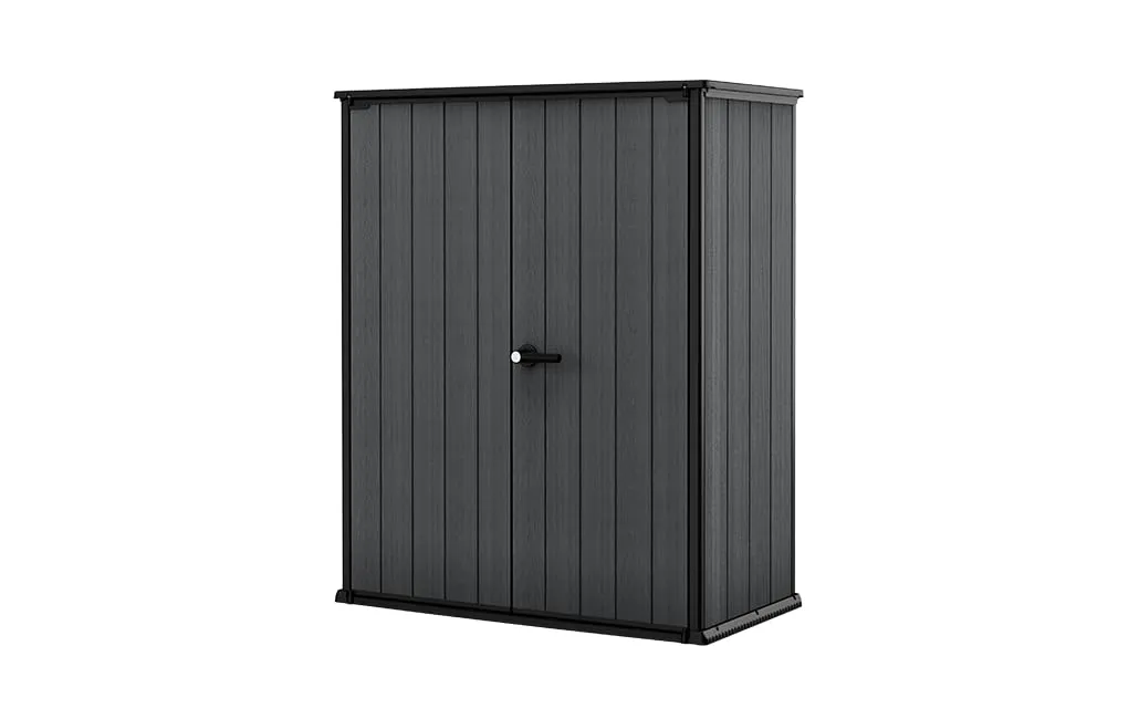 Keter Cortina Alto Porta Attrezzi da Esterno - 1400L Grigio Scuro