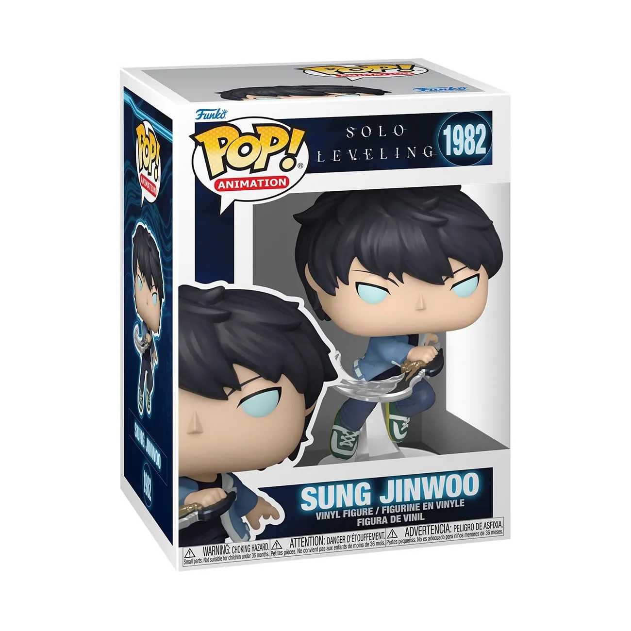 Funko Pop! Animation: Solo Leveling - Sung Jinwoo (Possibilità Chase)
