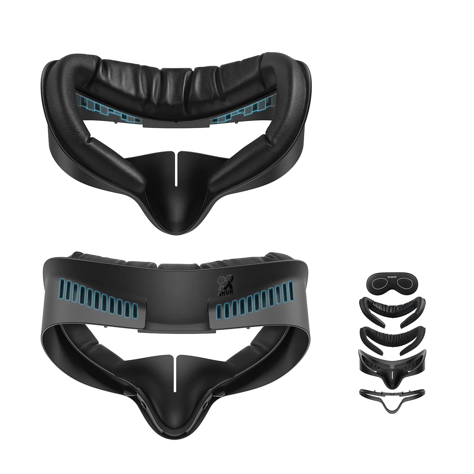 AMVR Facial Interface Face Pad Cover per Meta/Oculus Quest 3S