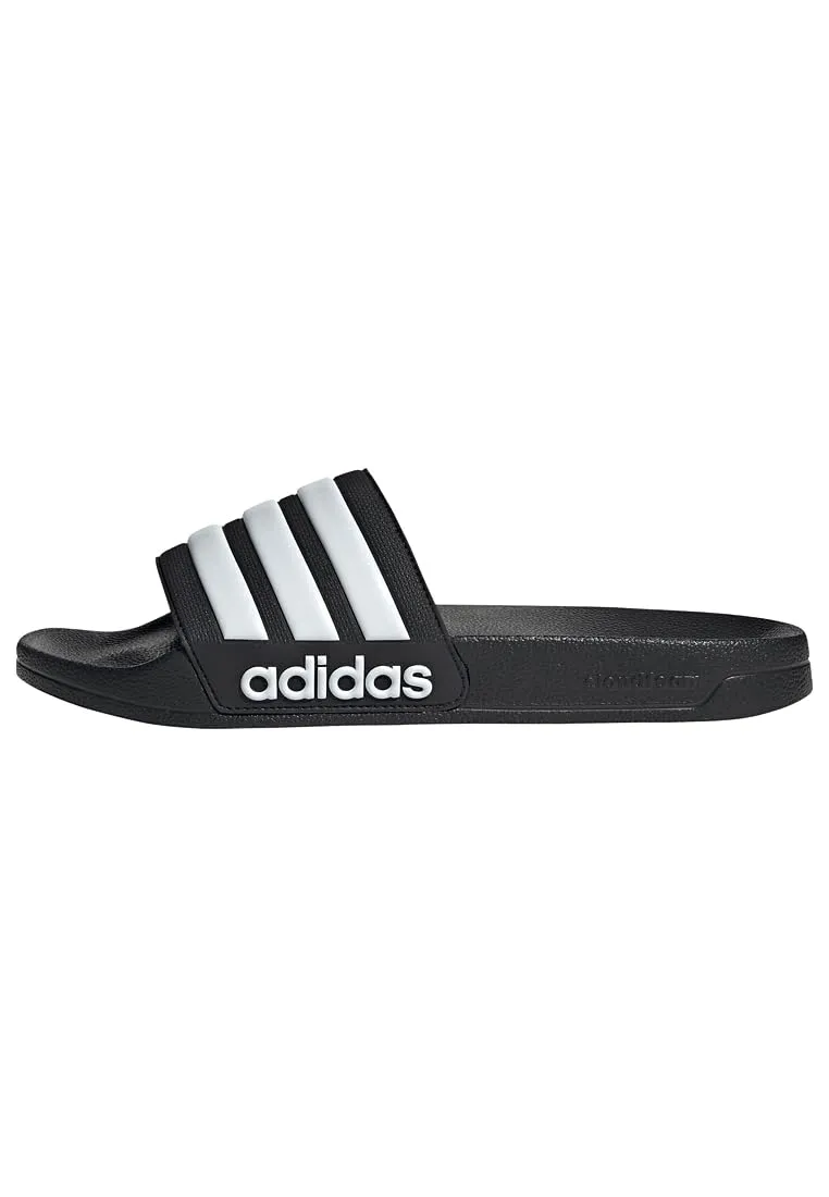 Adidas Adilette Shower Slides Infradito Unisex-Adulto Nero/Bianco