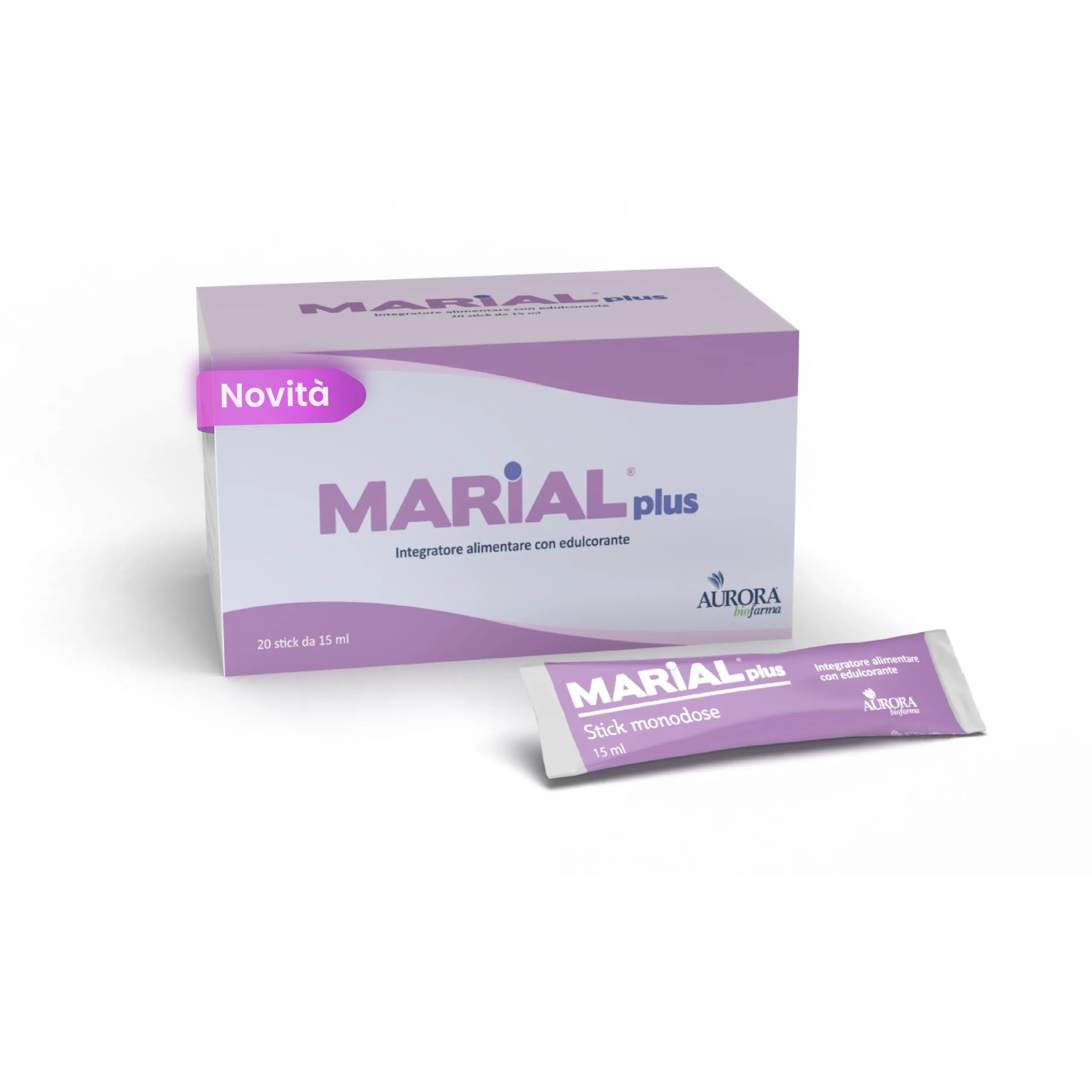 Aurora Biofarma Marial Plus - Integratore per Sistema Digerente e Tono della Voce