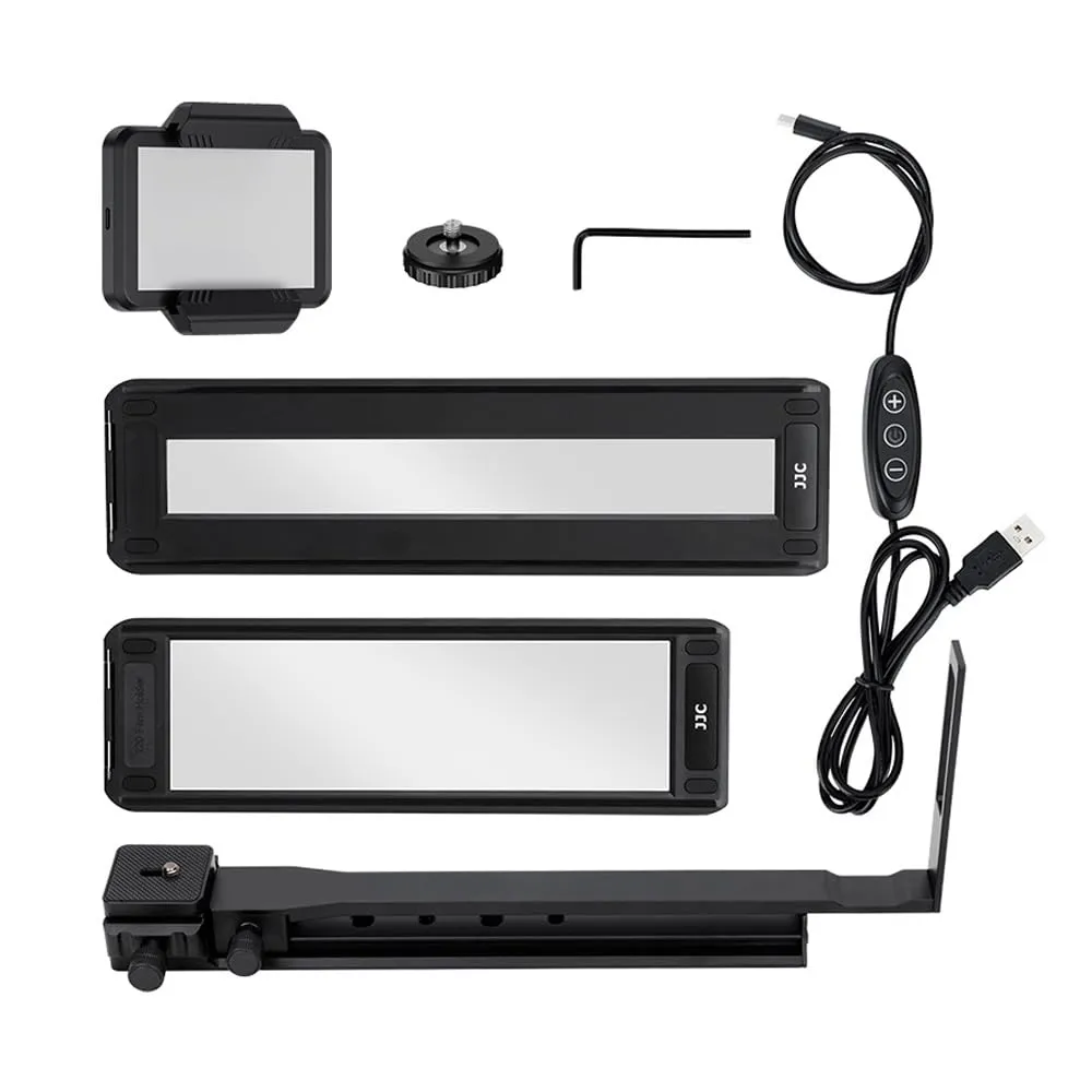 JJC Adattatore Digitalizzatore Pellicole 35mm e 120 con Retroilluminazione LED