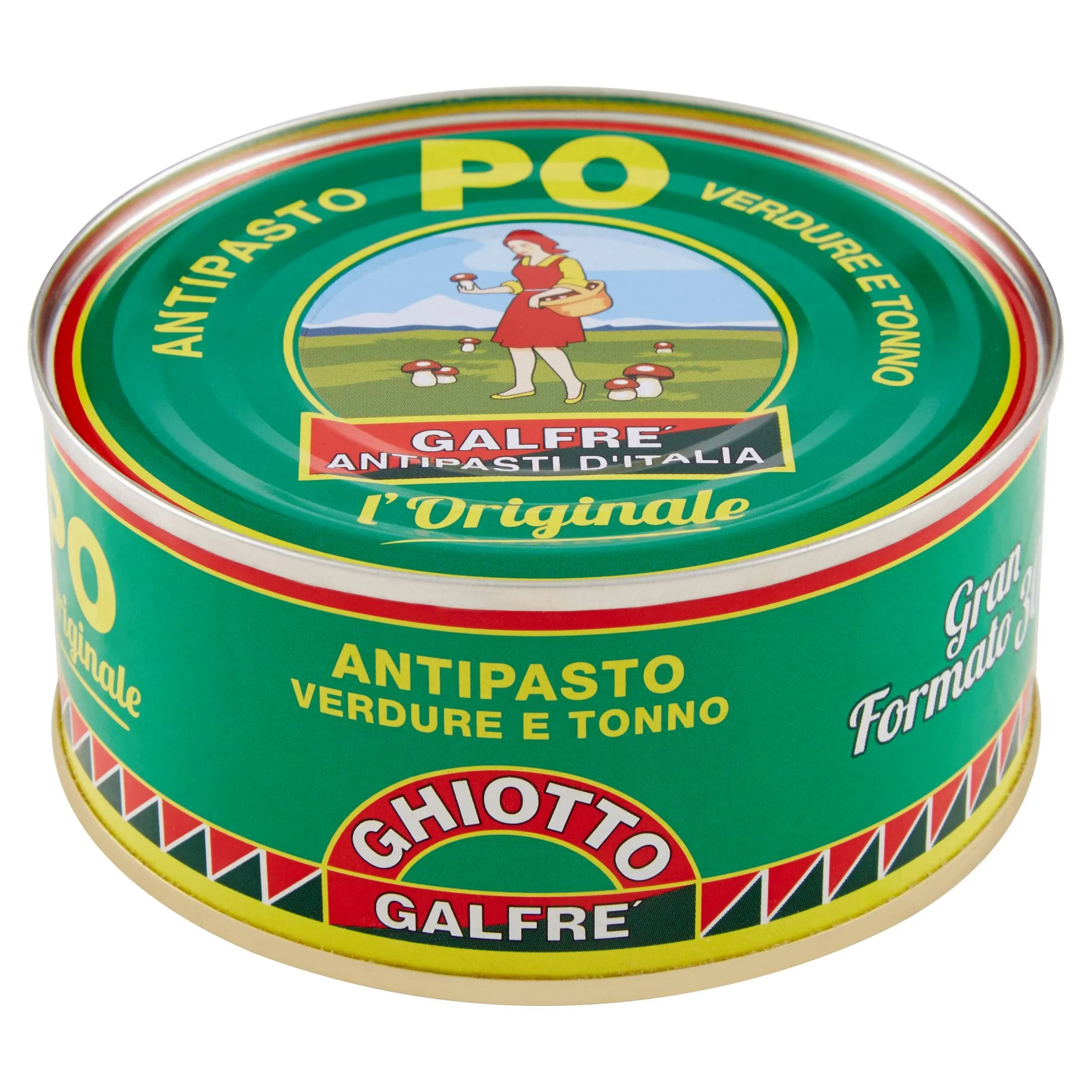 Ghiotto Galfrè Antipasti d'Italia: Antipasto PO Verdure con Tonno