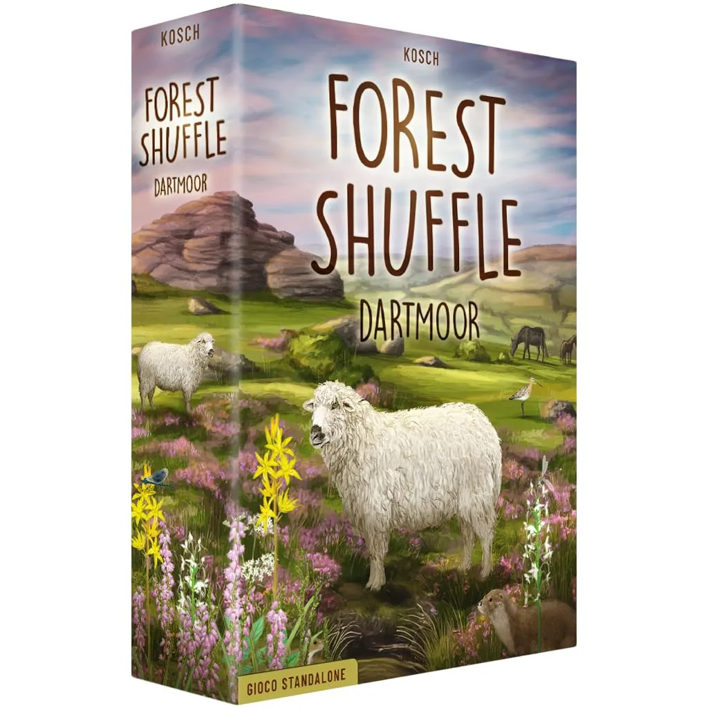 Asmodee Forest Shuffle Dartmoor, Gioco da Tavolo in Italiano