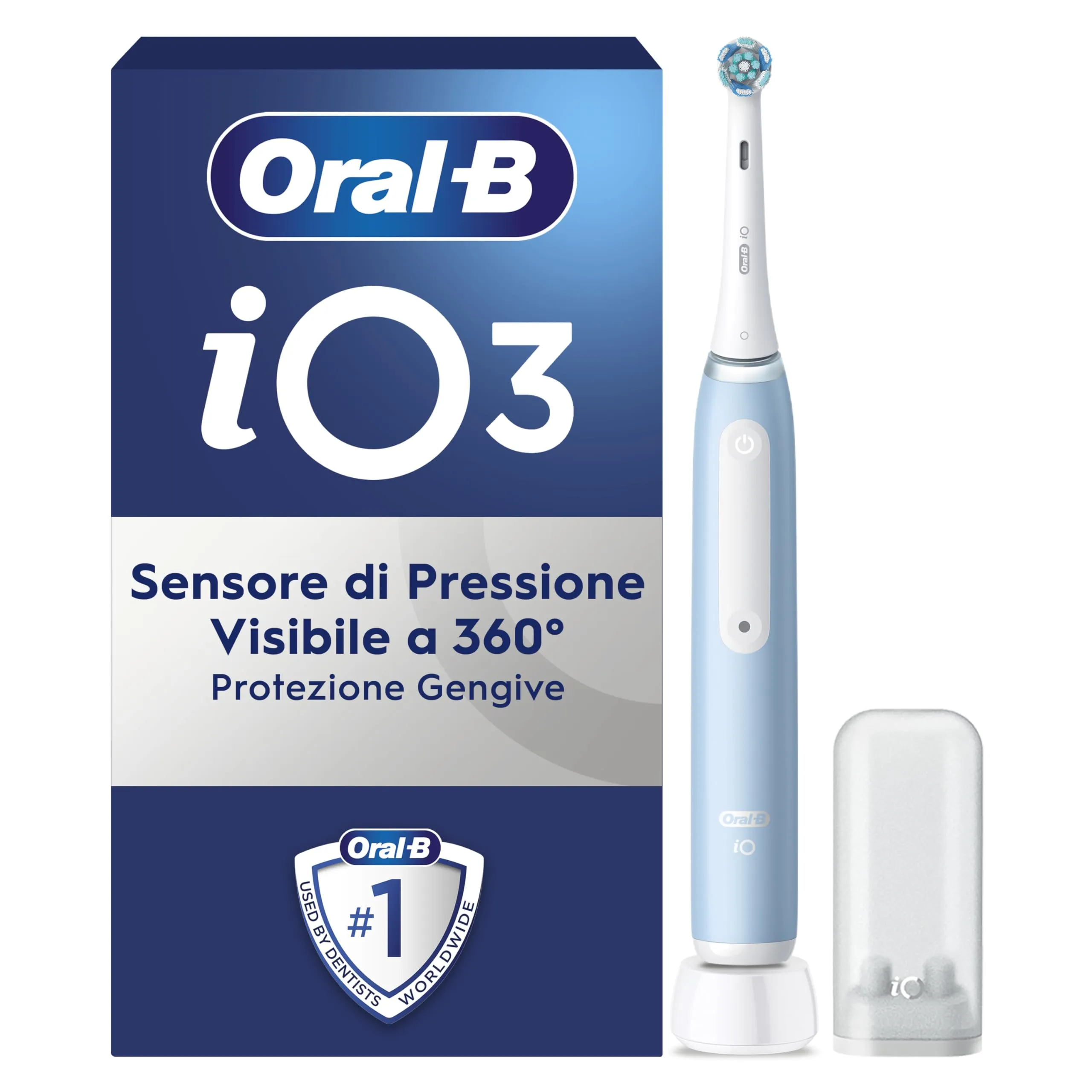 Oral-B iO 3N Spazzolino Elettrico Ricaricabile Blu