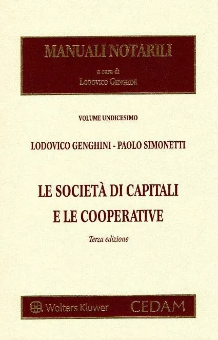 La Società di Capitali e le Cooperative