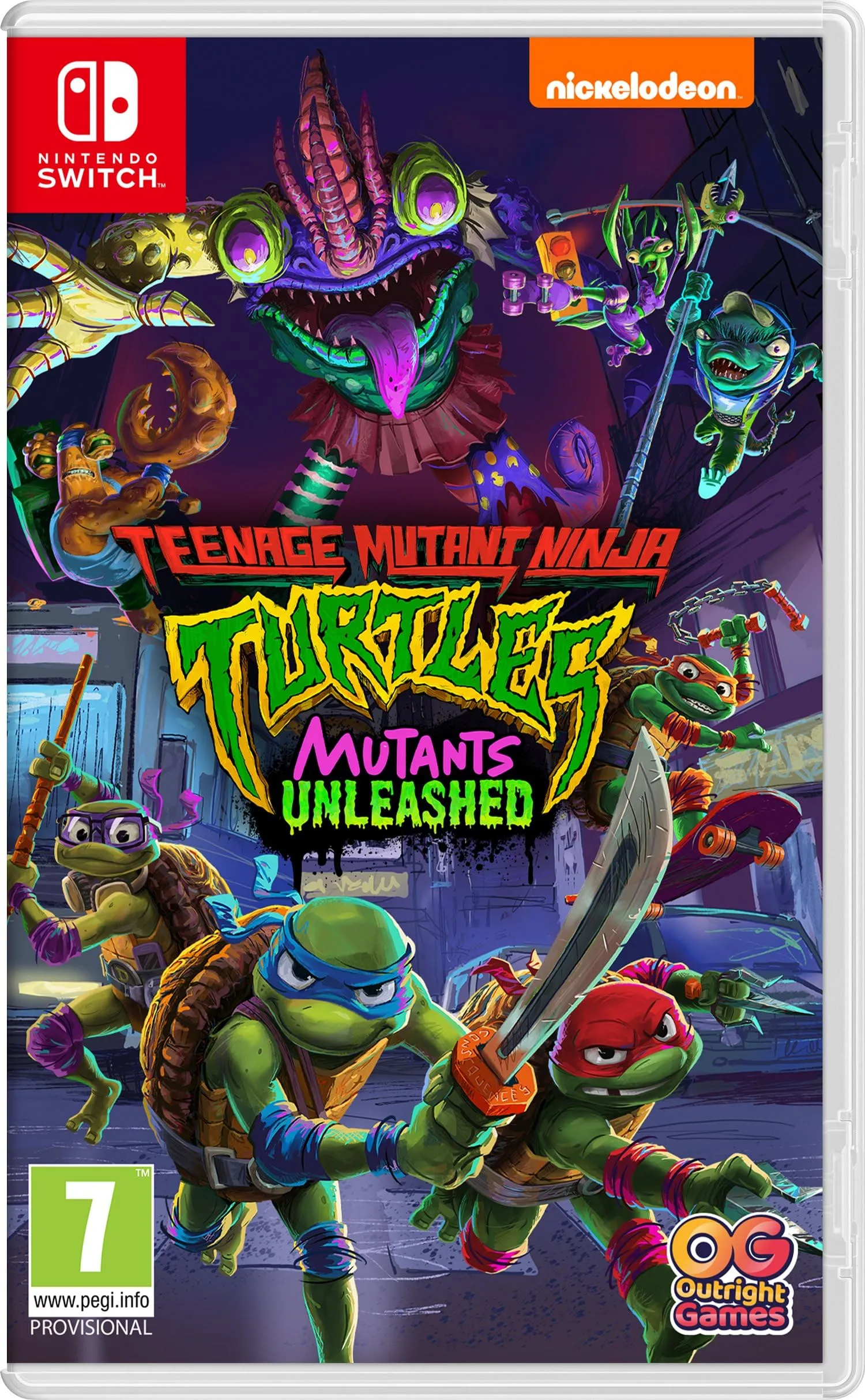 Teenage Mutant Ninja Turtles: Mutants Unleashed - Switch