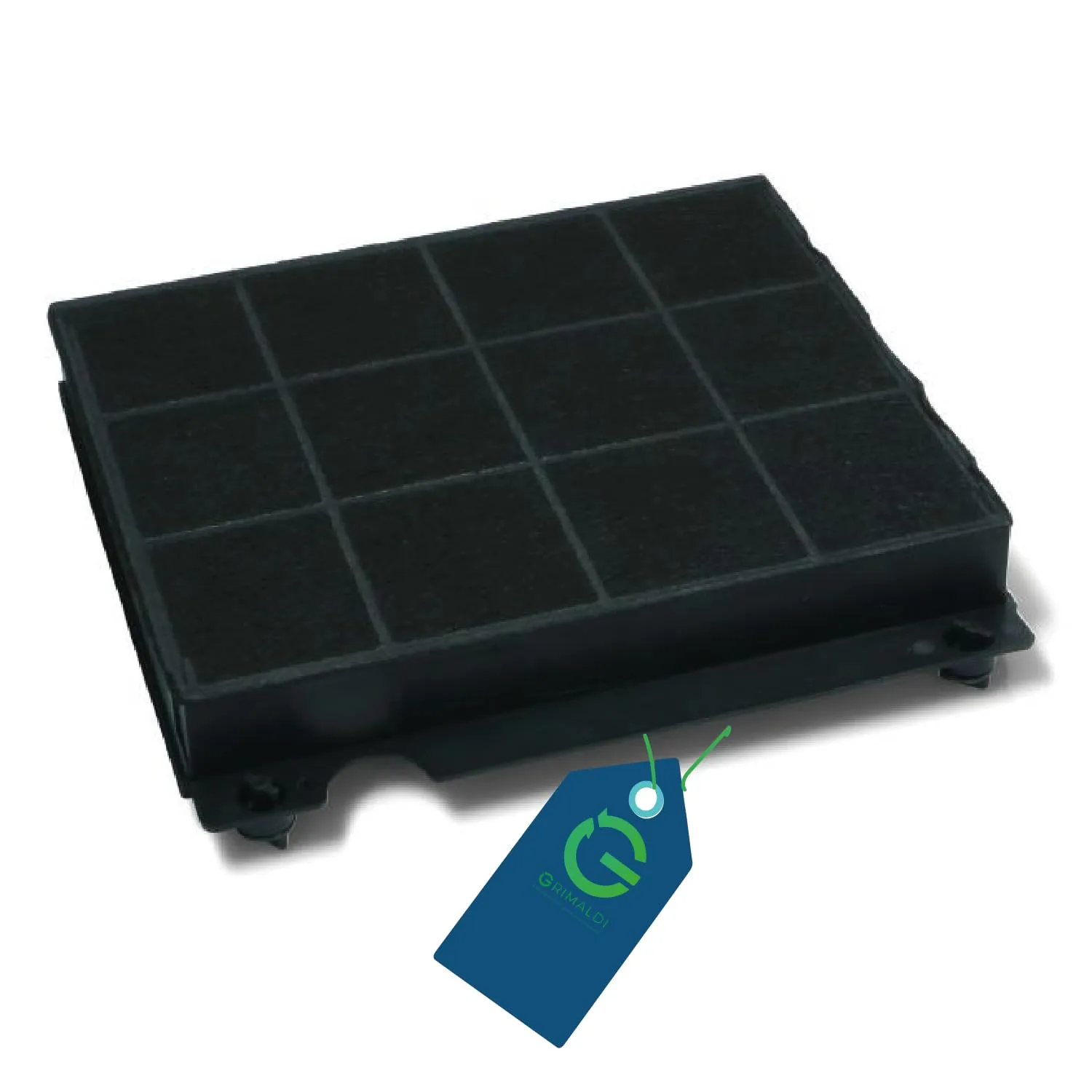 Filtro Carbone Attivo Compatibile Elica F00333 G Grimaldi per Cappa Aspirante